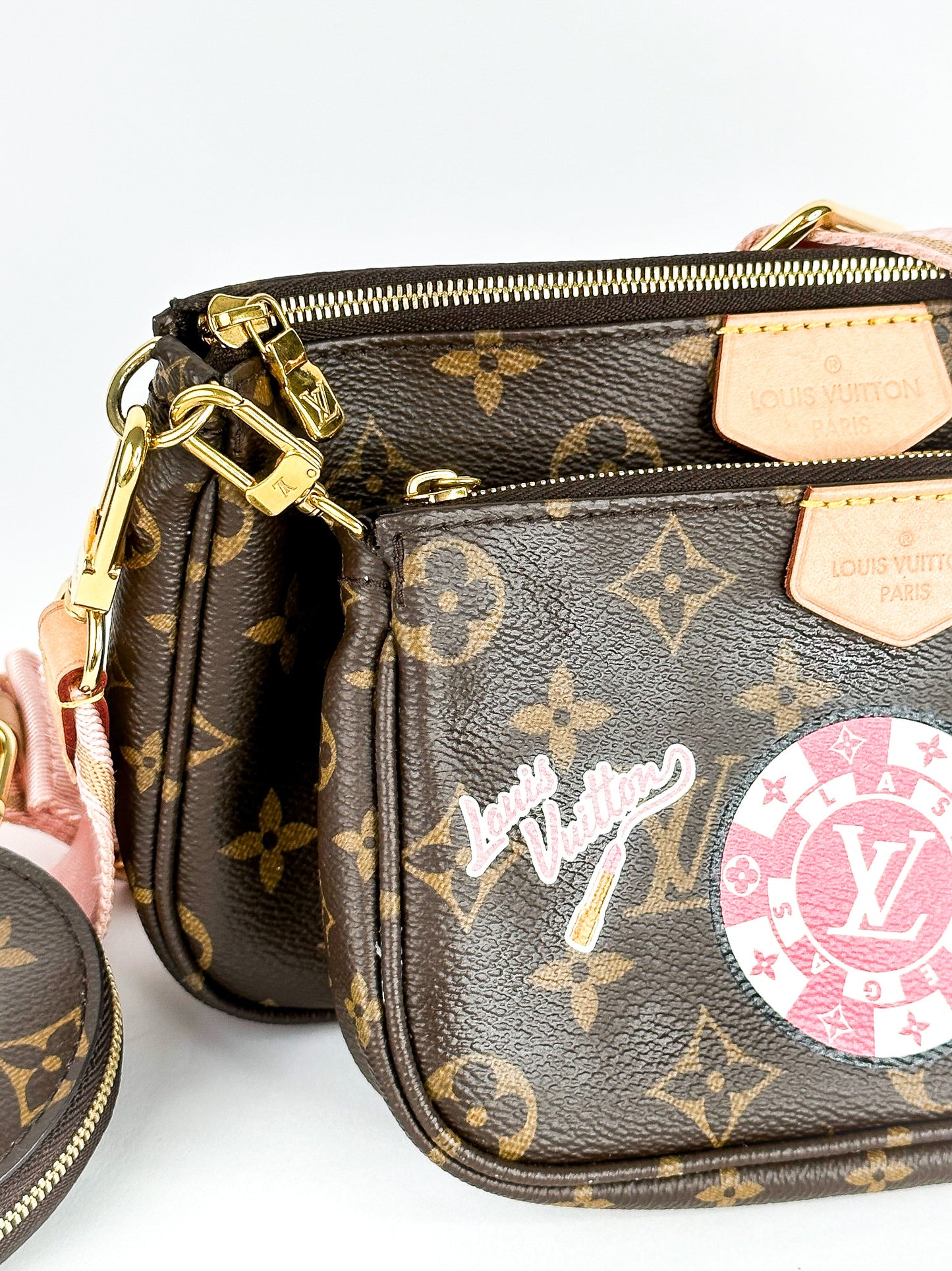 Louis Vuitton Monogram My LV Tour Multi Pochette Accessories Kaki