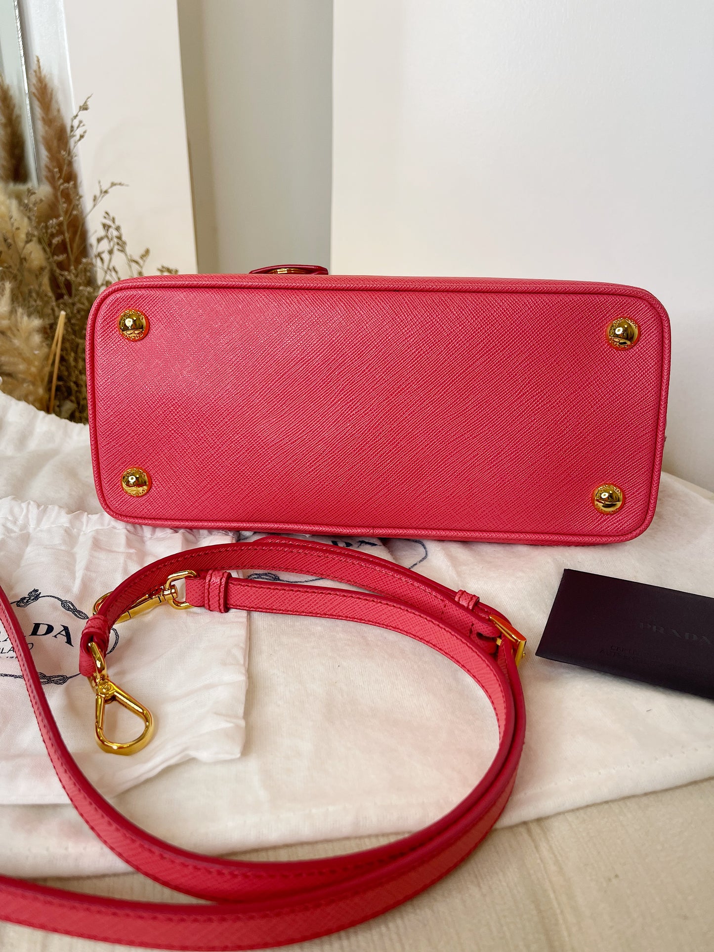 Prada Promenade Saffiano Leather Bag