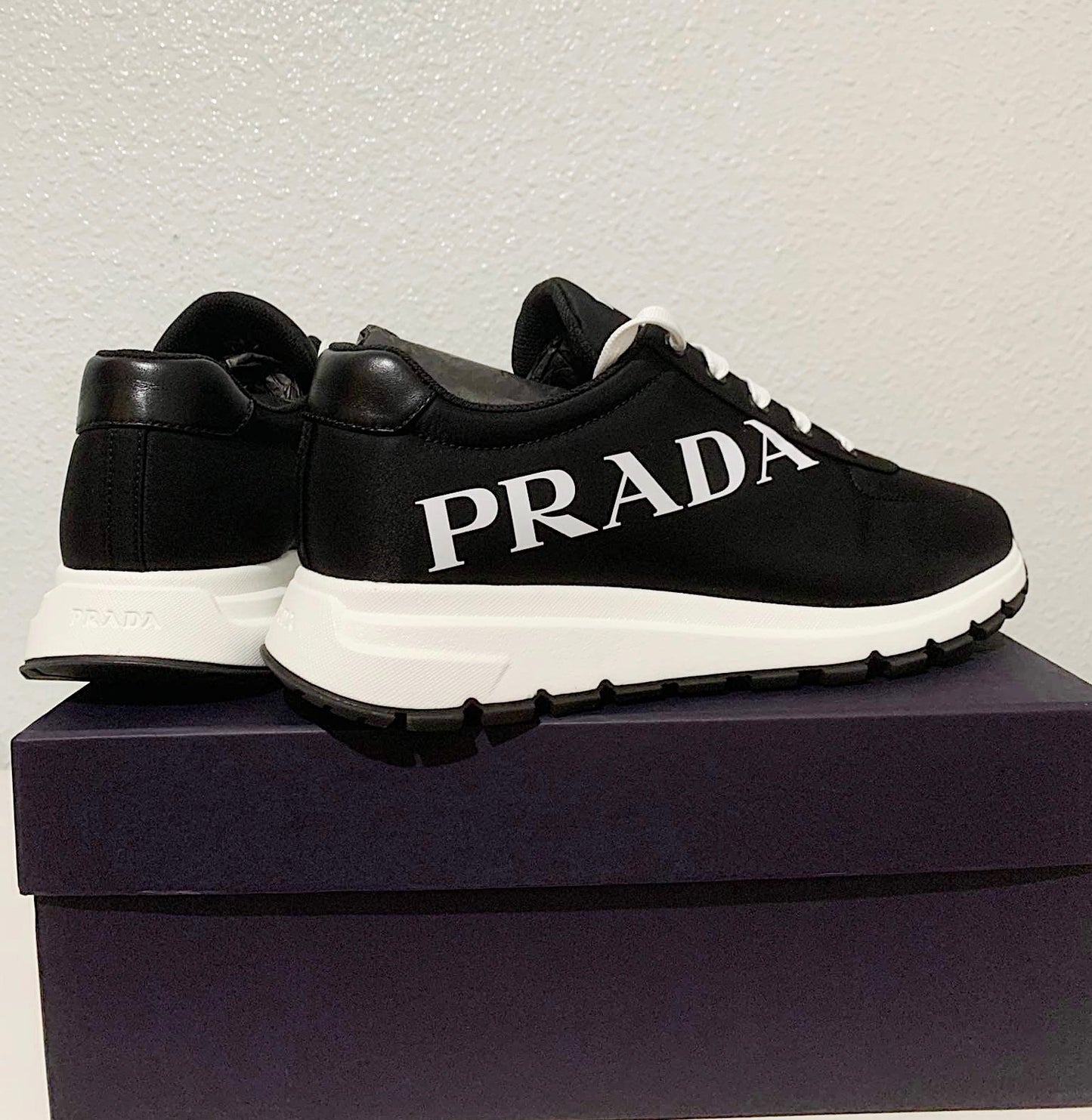 Prada Re-Nylon Gabardine Sneakers