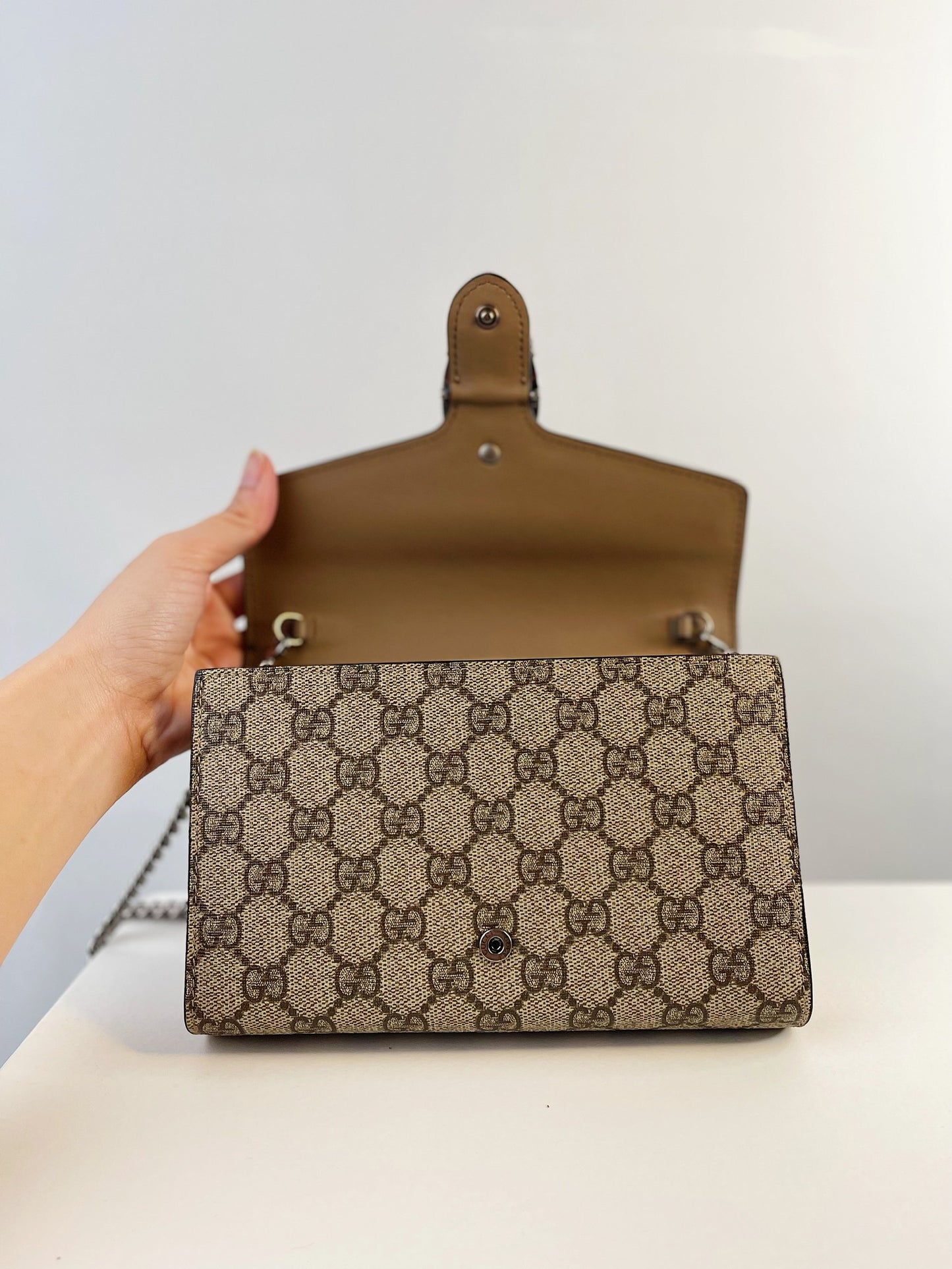 Dionysus GG Supreme Chain Wallet