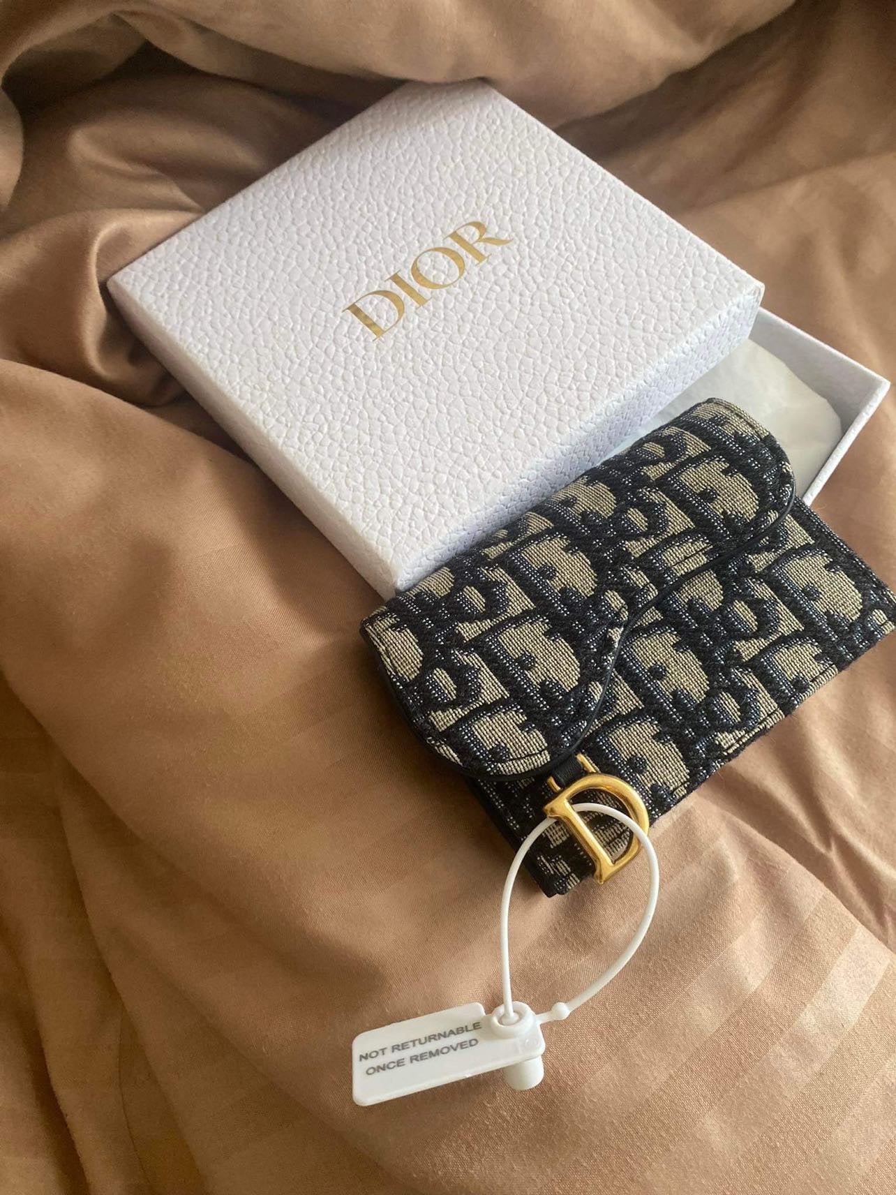 Dior Saddle Lotus Wallet