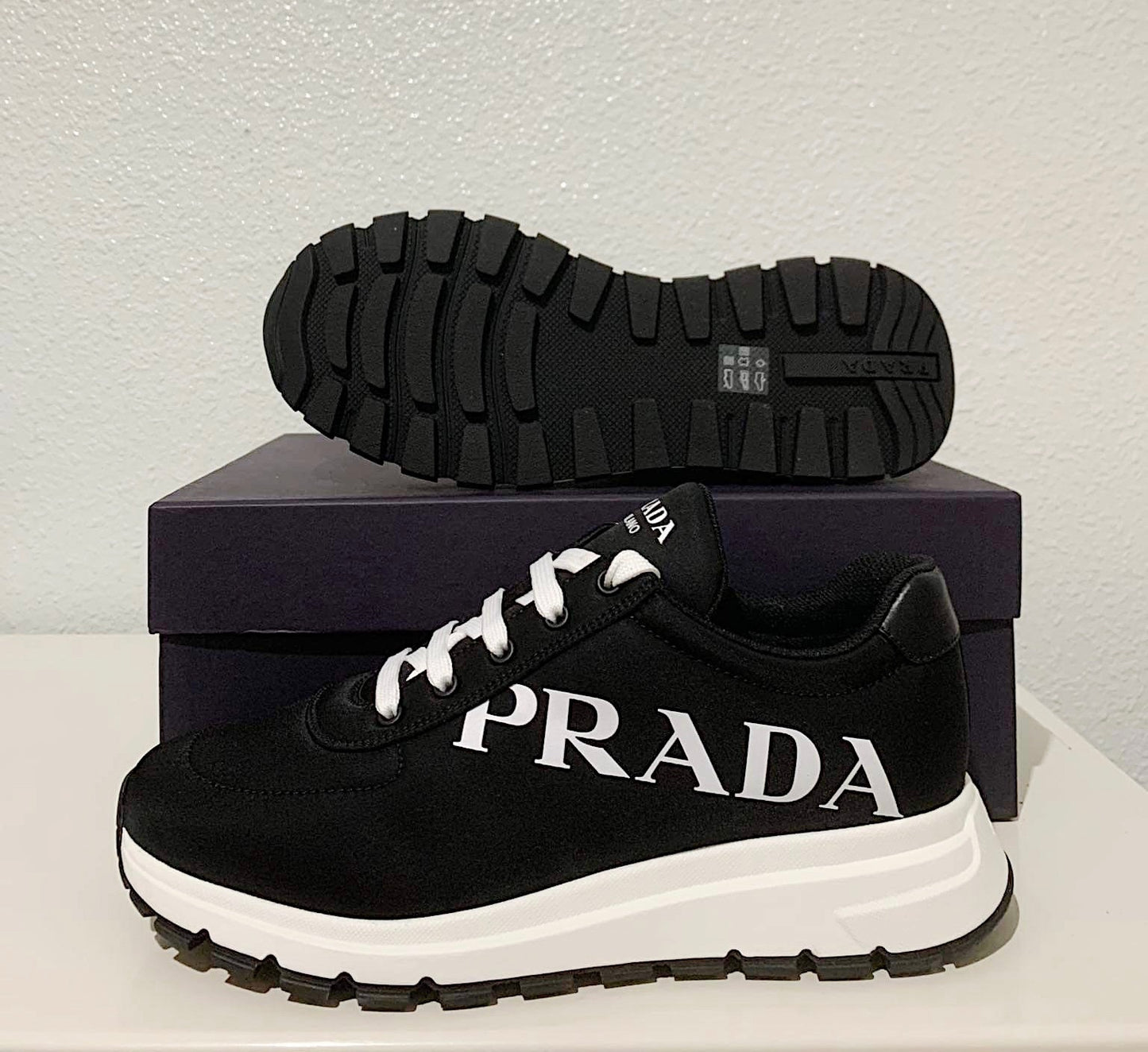 Prada Re-Nylon Gabardine Sneakers