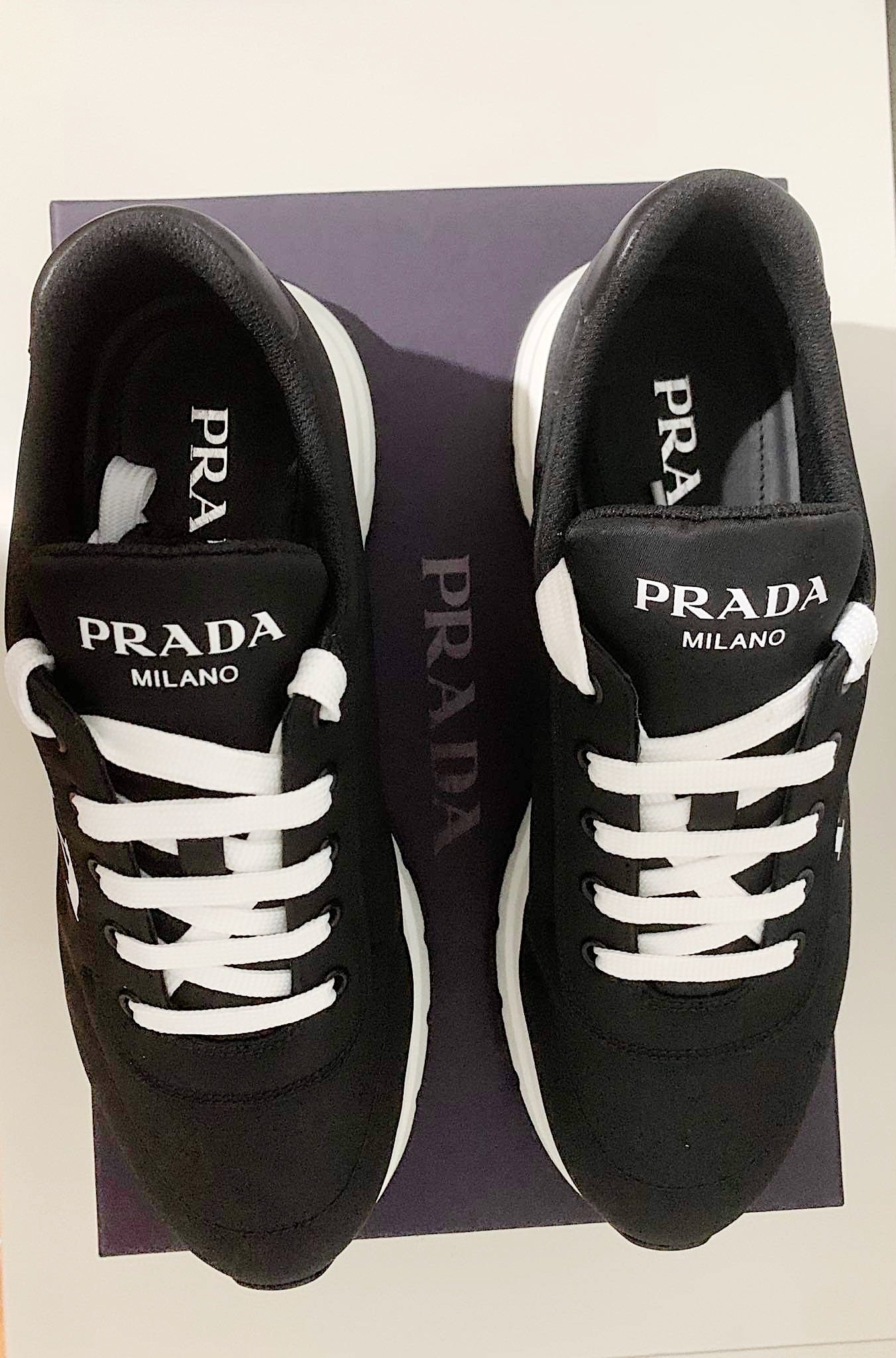 Prada Re-Nylon Gabardine Sneakers