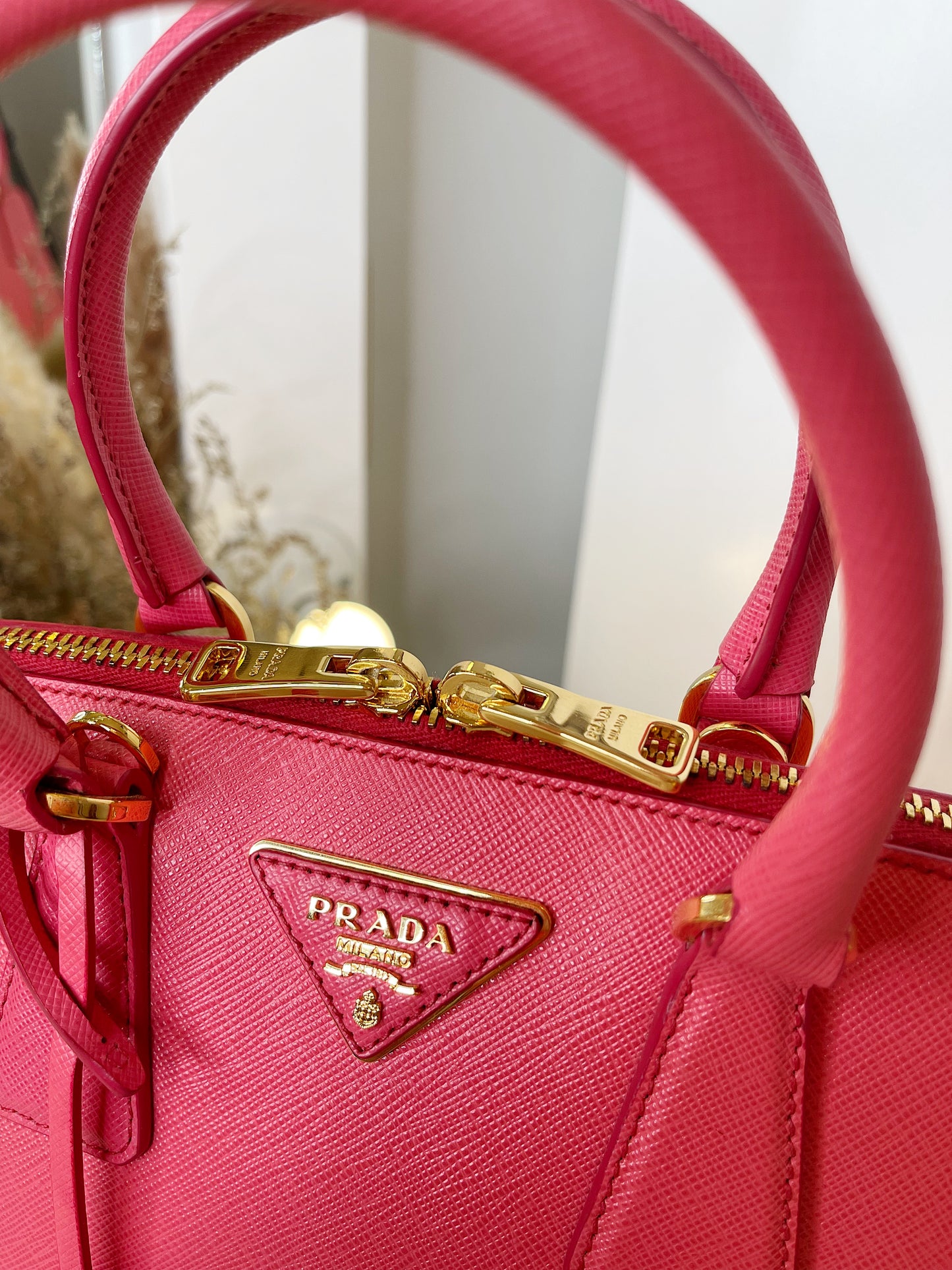 Prada Promenade Saffiano Leather Bag