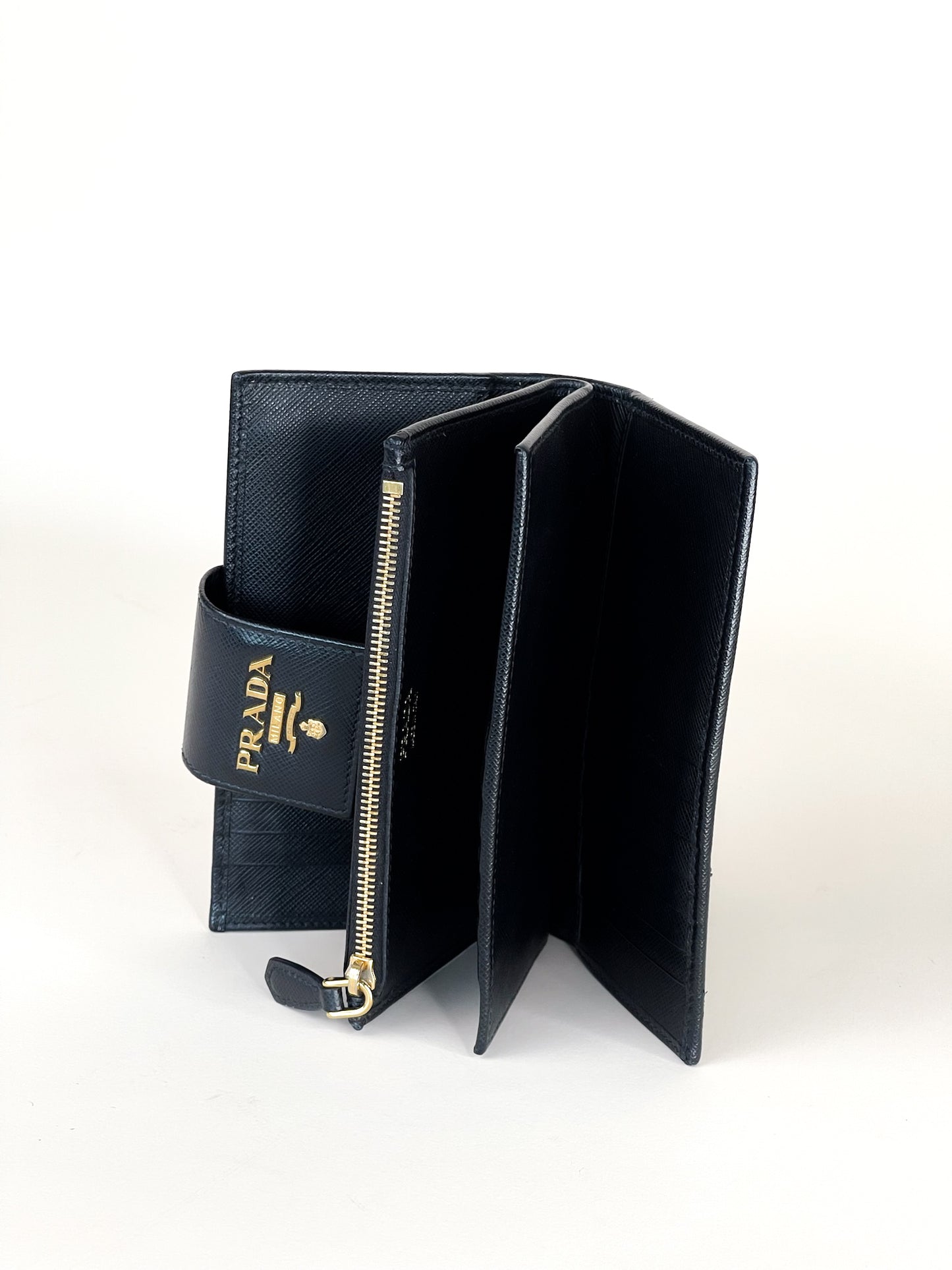 Prada Saffiano Leather Medium Wallet