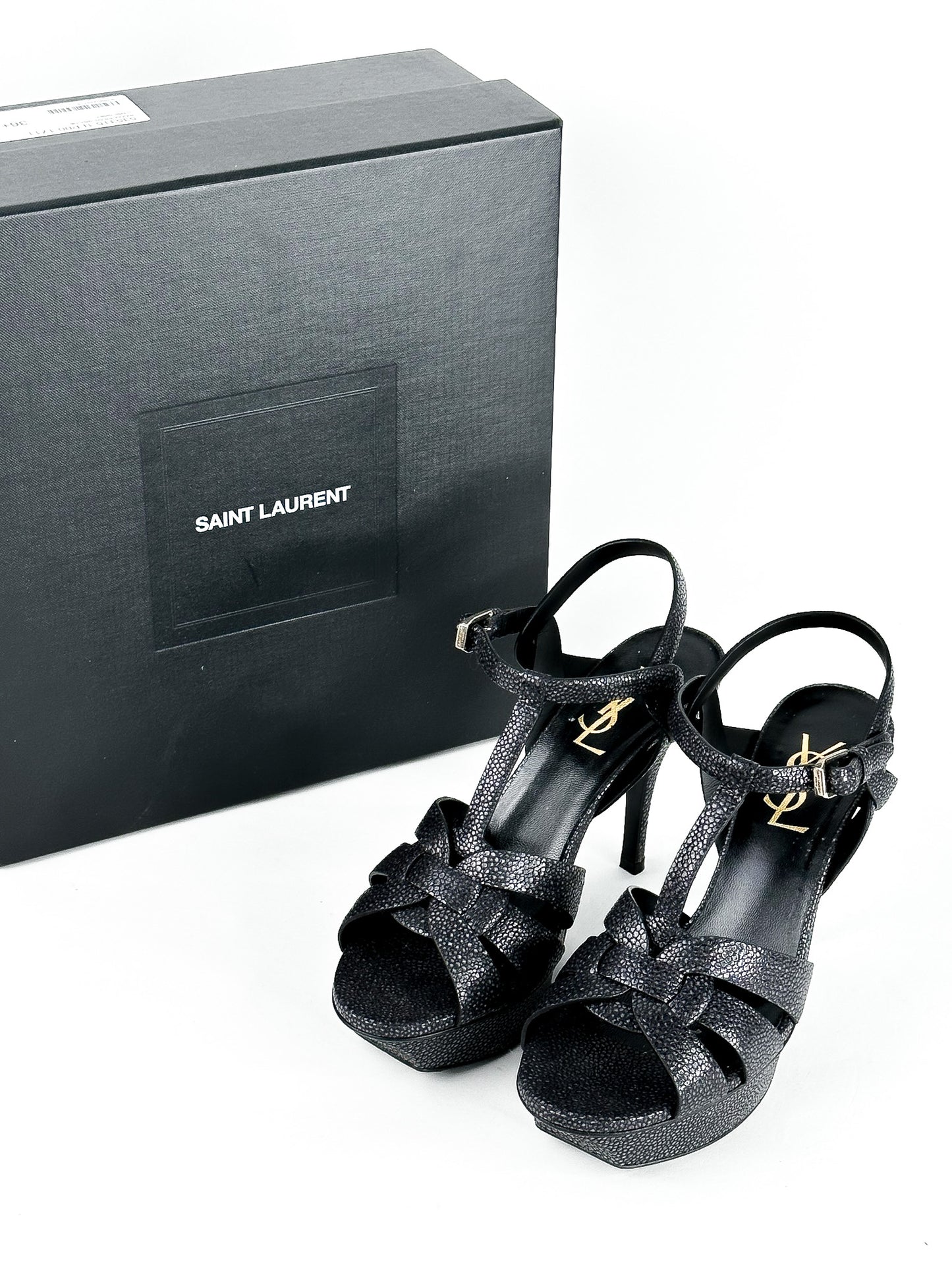 YSL Saint Laurent Tribute Platform Heels Size 36