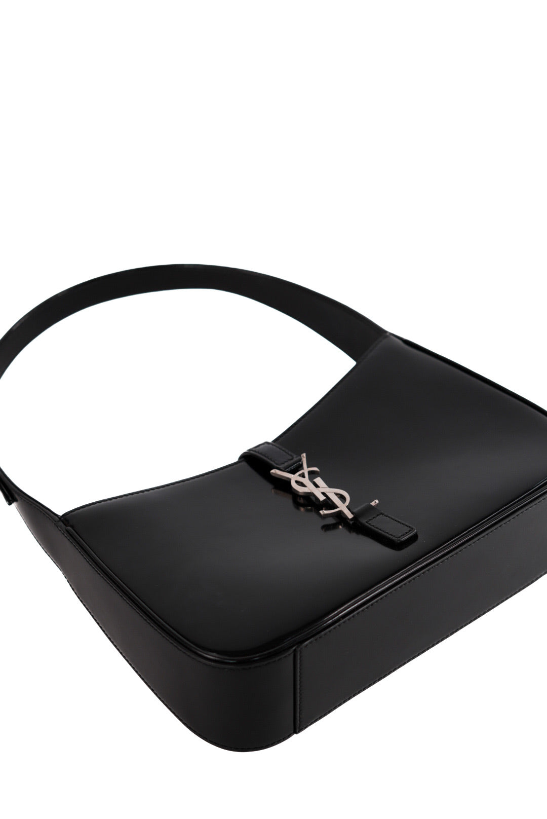 Saint Laurent Mini Le 5 A 7 Hobo Bag Black