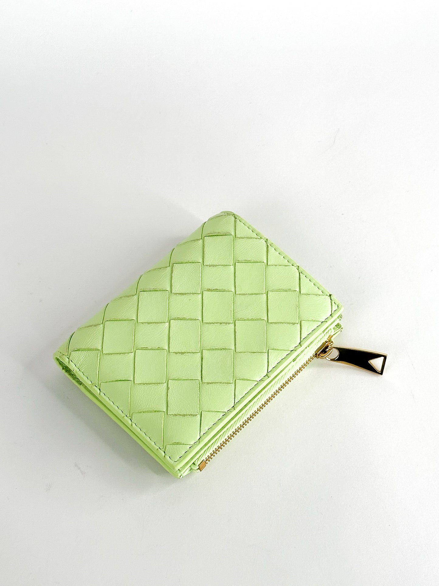 Bottega Veneta Intreccio Bifold Leather Wallet