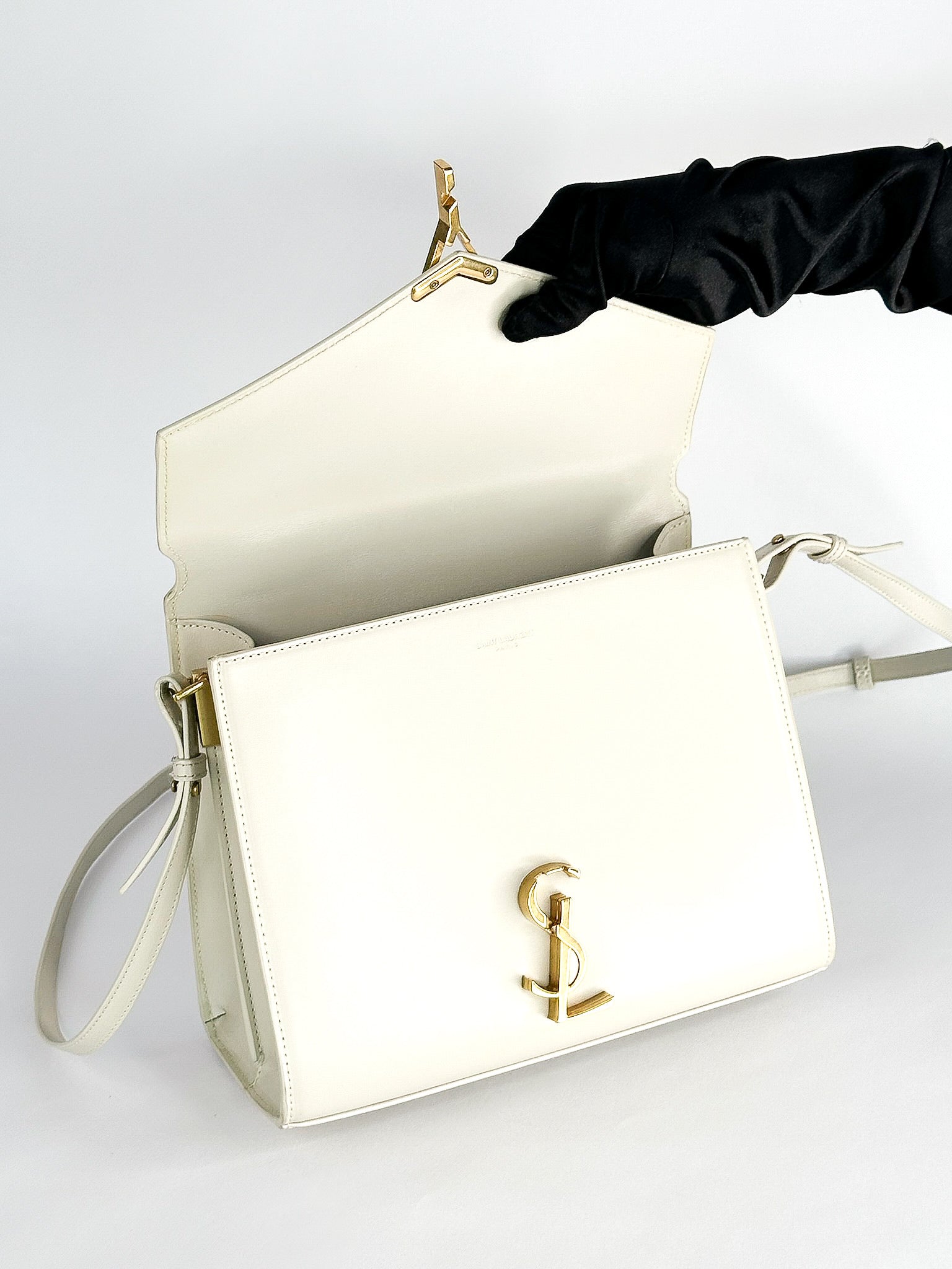 Saint Laurent Cassandra Top Handle Medium – Luxury Lane