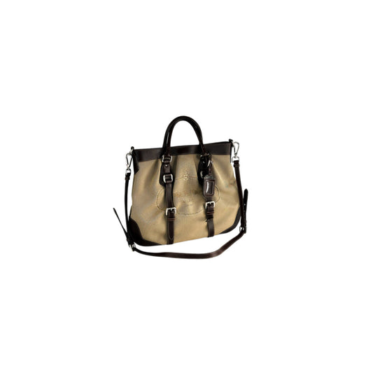 Prada Jacquard Two Way Tote Shoulder Bag