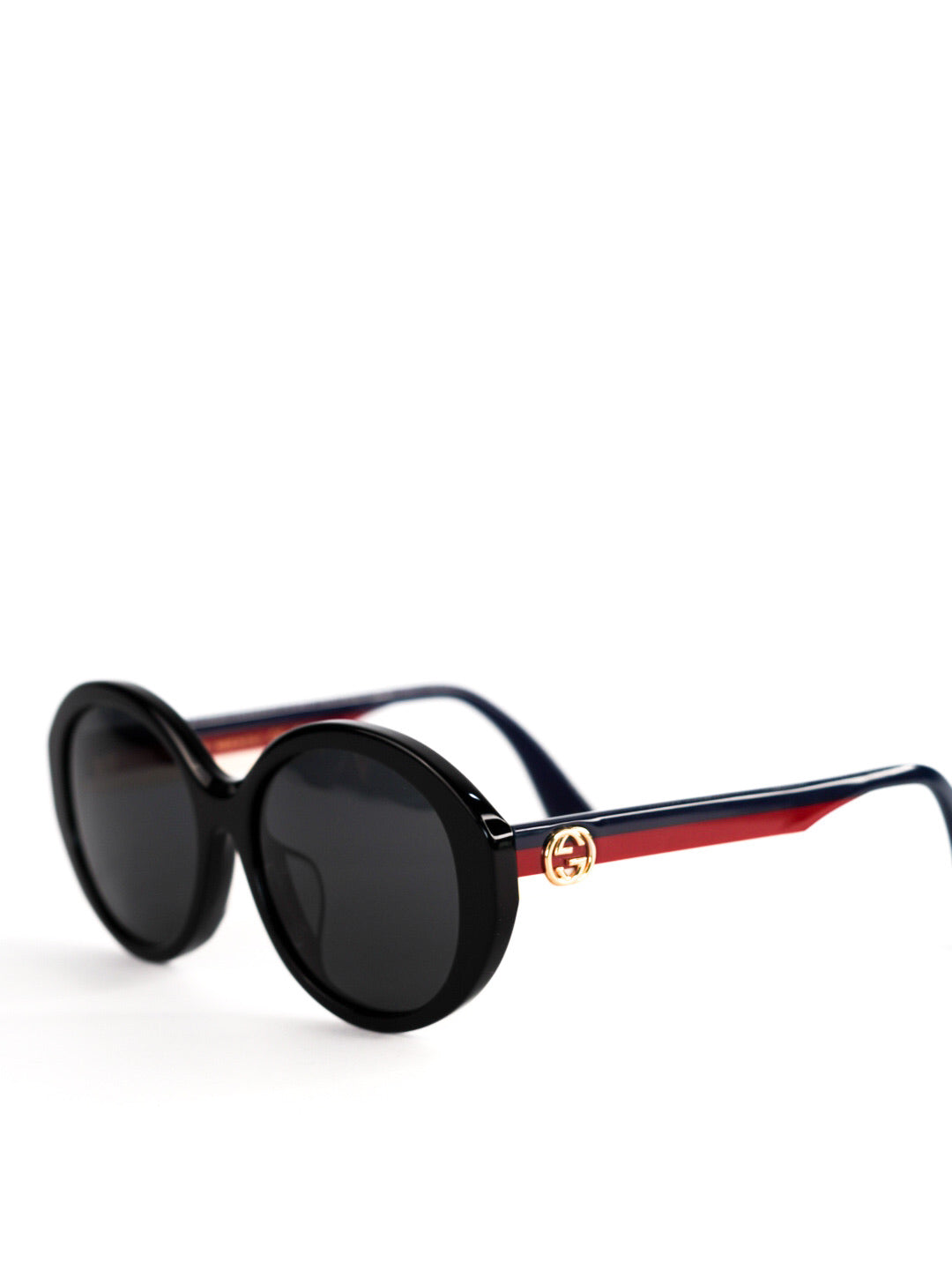 Gucci Round Web Sunglasses
