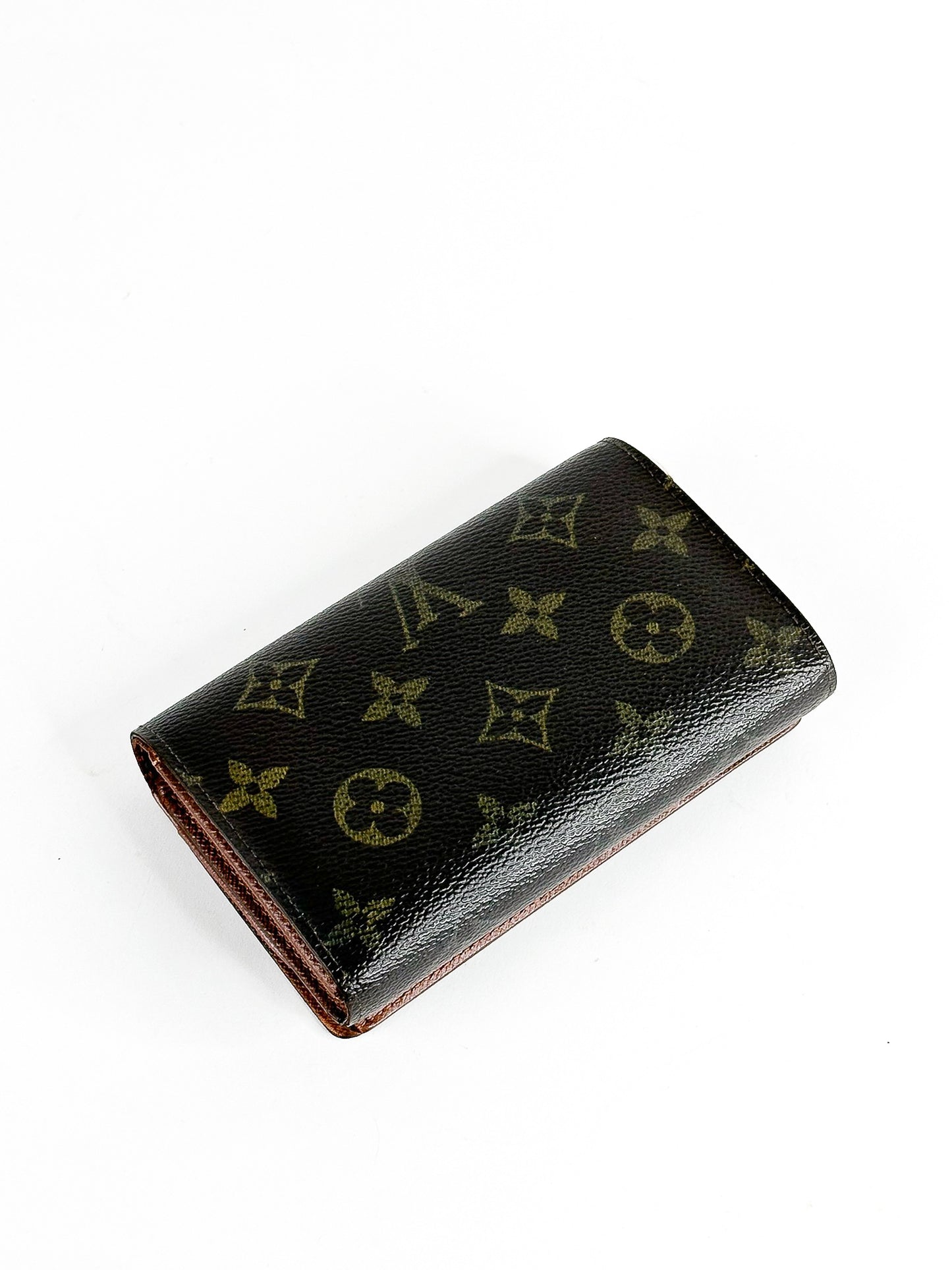 Louis Vuitton Monogram Porte Monnaie Tresor Wallet
