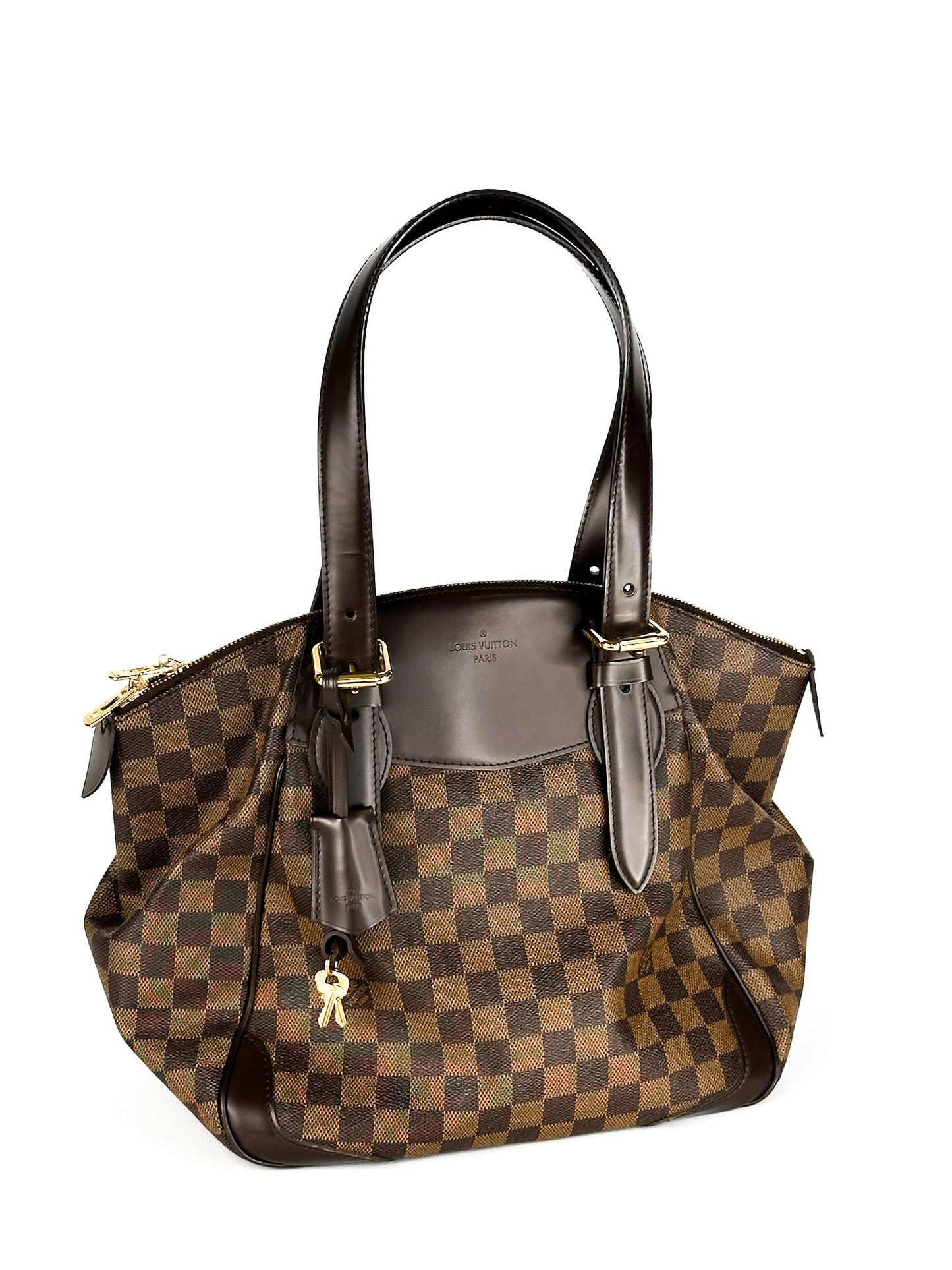 Louis Vuitton Damier Ebene Canvas Verona MM Bag