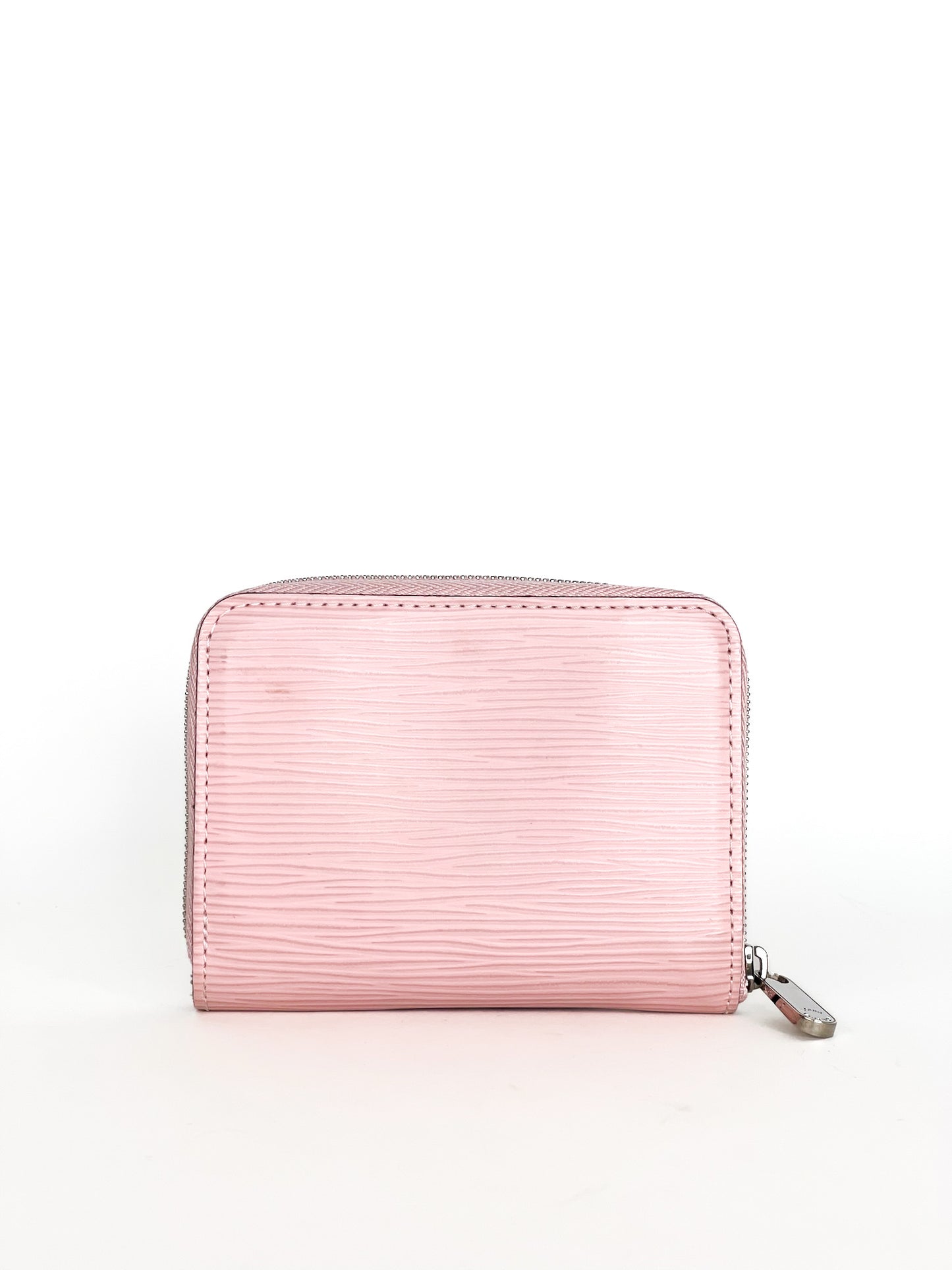 Louis Vuitton Rose Nacre Epi Leather Zippy Compact Wallet