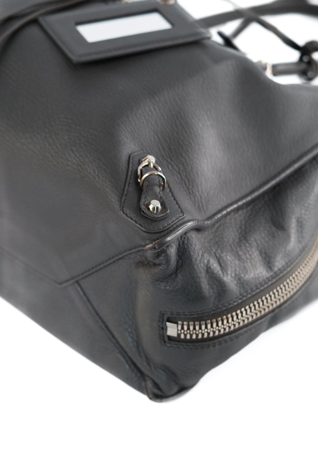 Balenciaga Veau Papier B4 Zip Around Tote