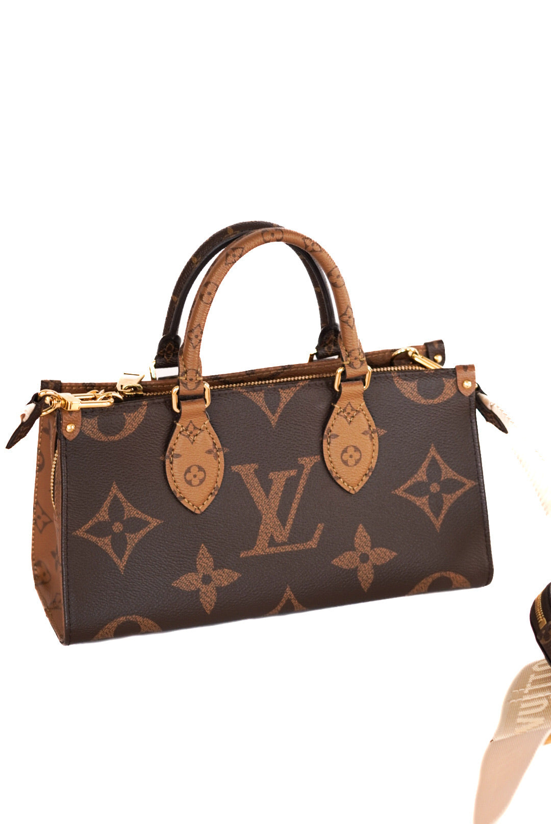 Louis Vuitton Monogram Reverse OnTheGo East West Handbag