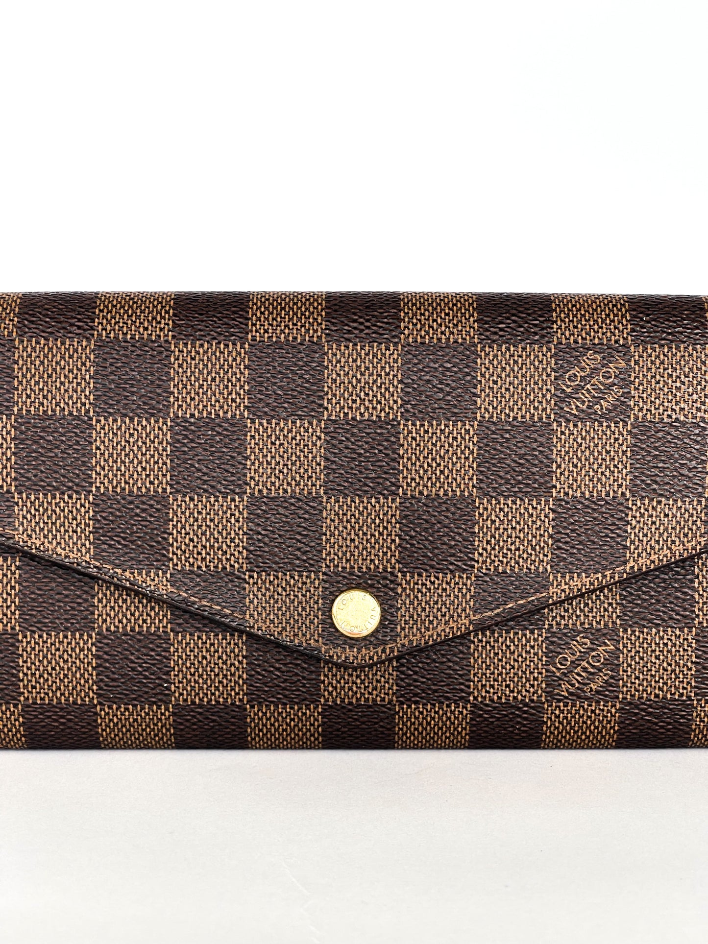 Louis Vuitton Damier Portefeuille Sarah Long Wallet