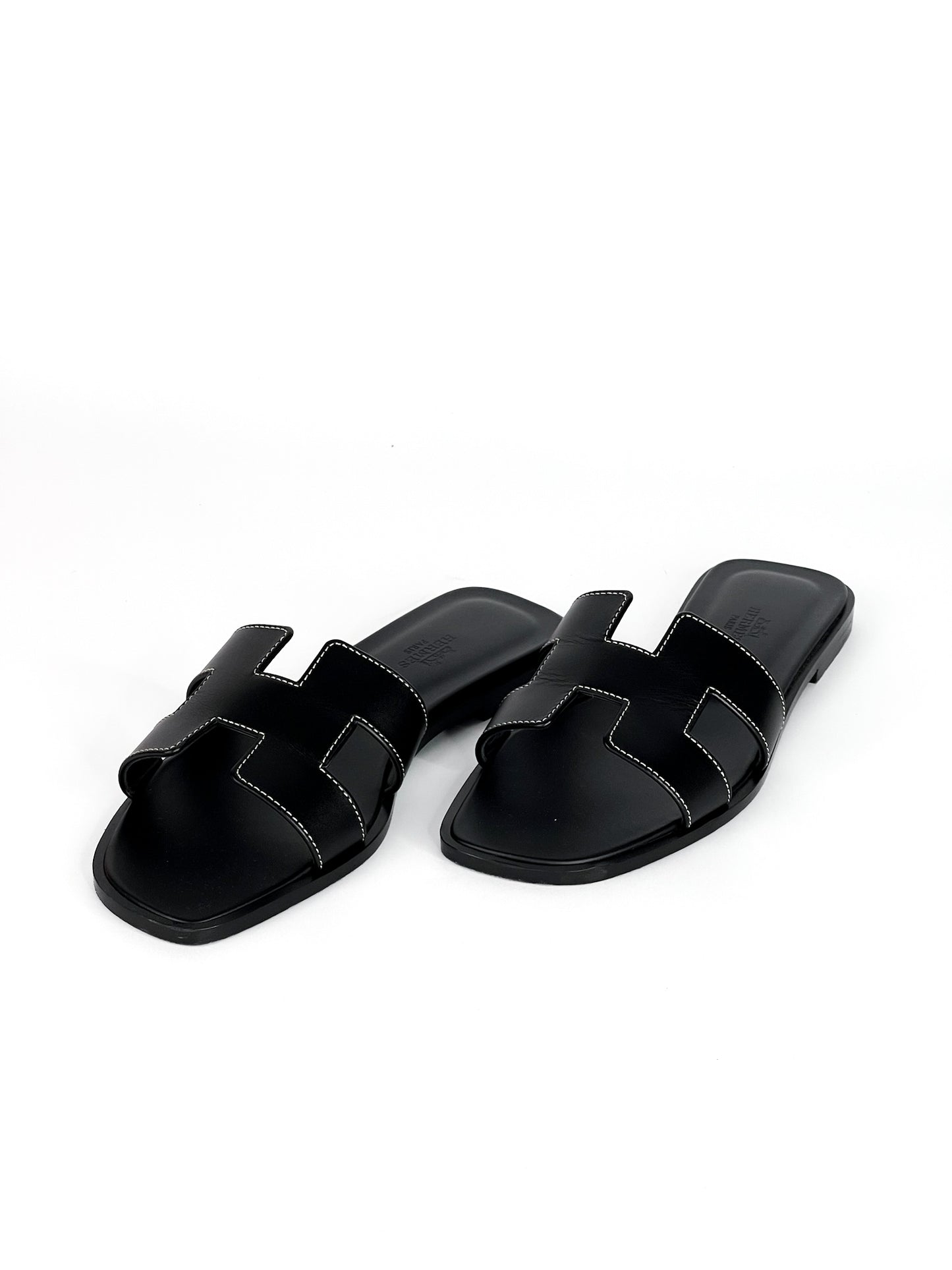 Hermes Oran Sandals Size 37