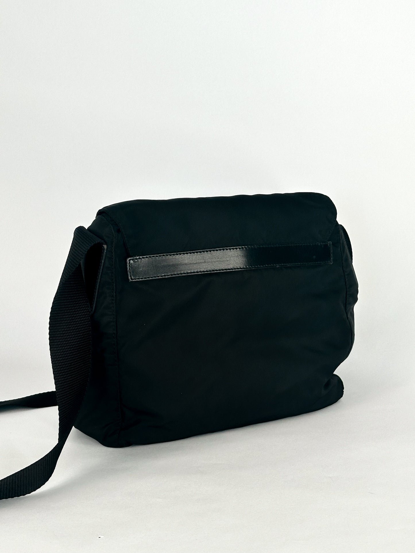 Prada Tessuto Nylon Messenger Bag
