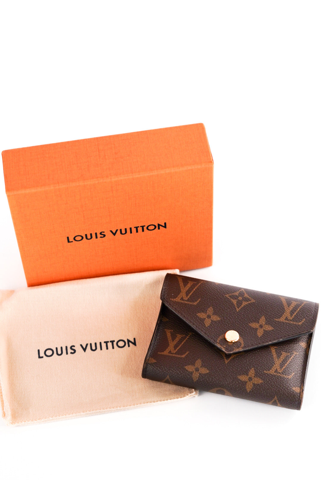 Louis Vuitton Monogram Canvas Victorine Compact Wallet