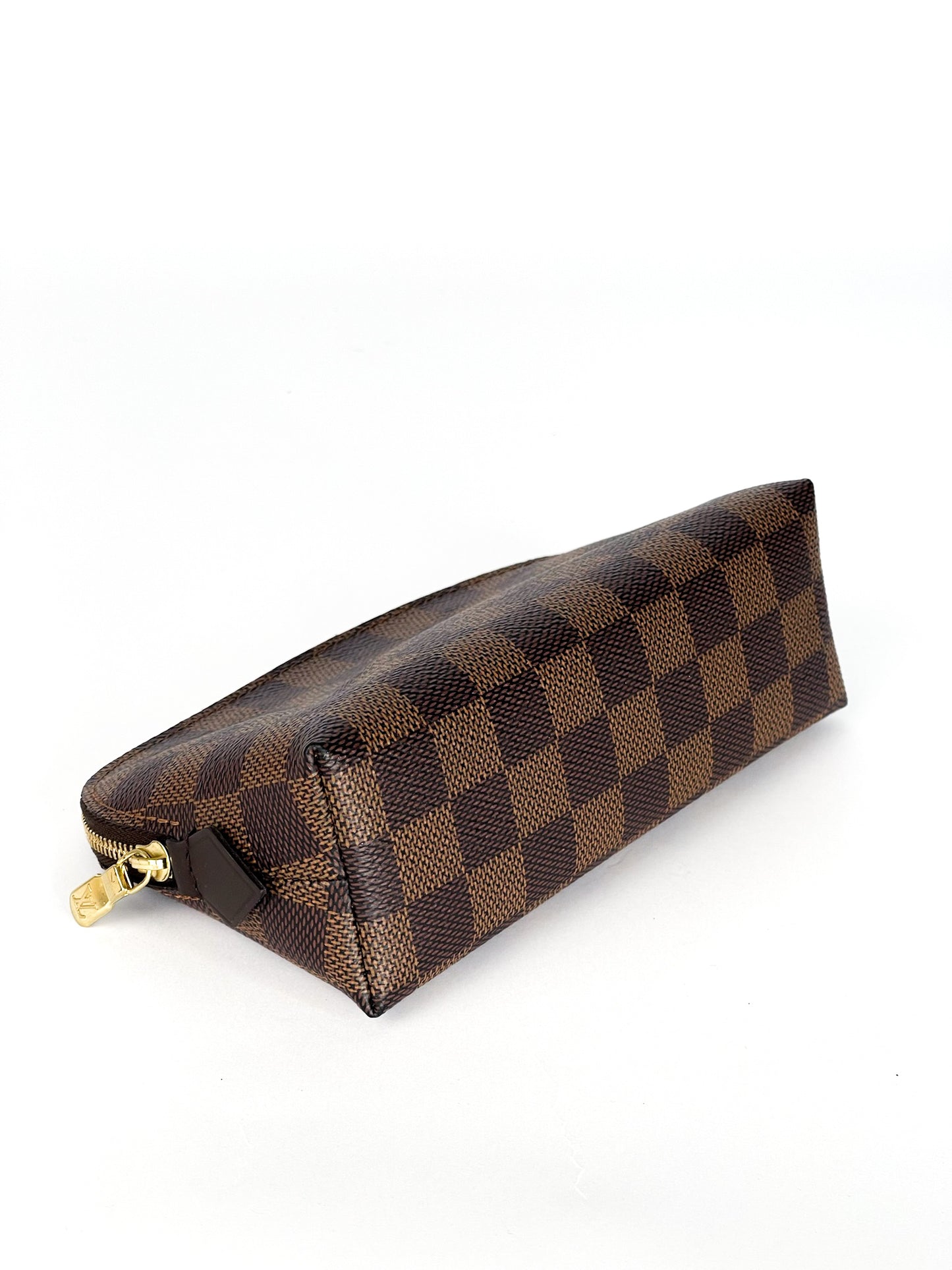 Louis Vuitton Cosmetic Pouch PM Damier Ebene Canvas