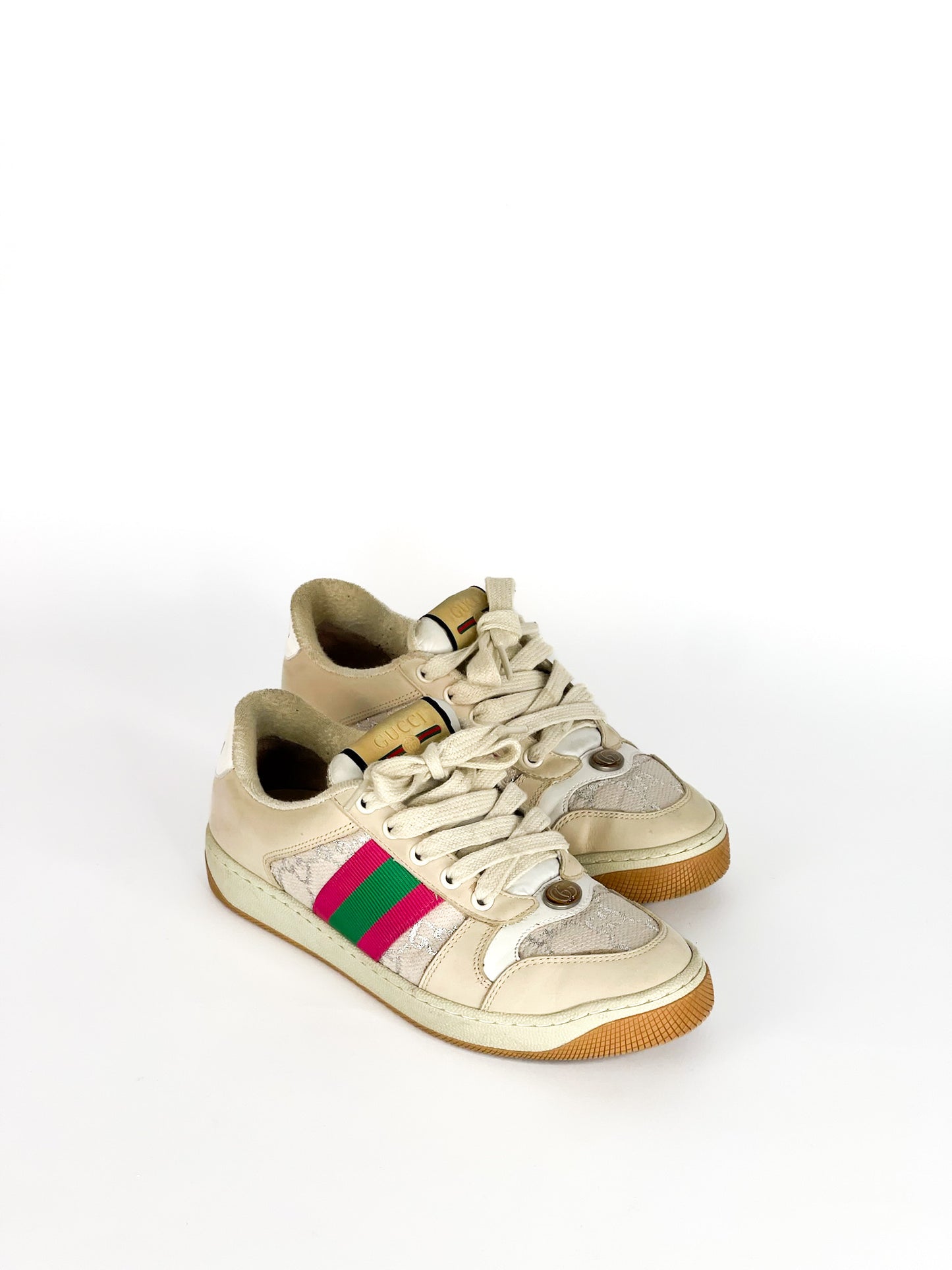 Gucci Screener Sneakers Size 36 1/2