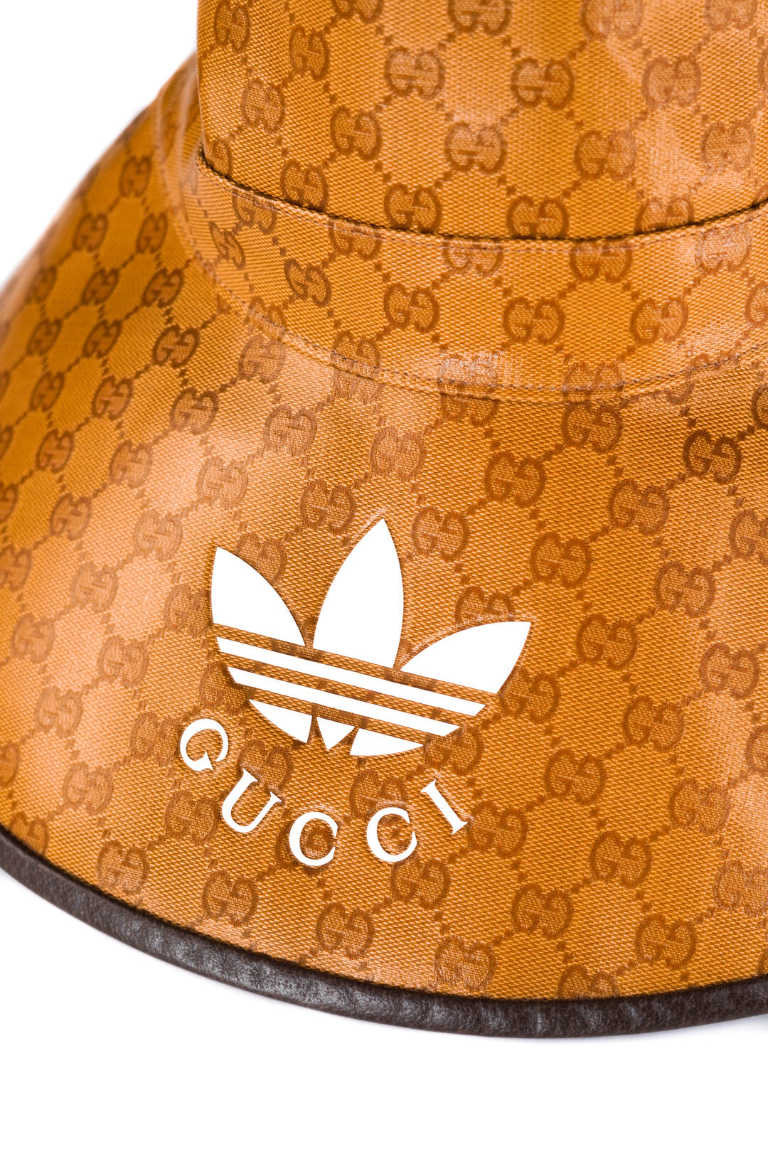 Adidas x Gucci Wide-Brimmed Hat Beige/Brown