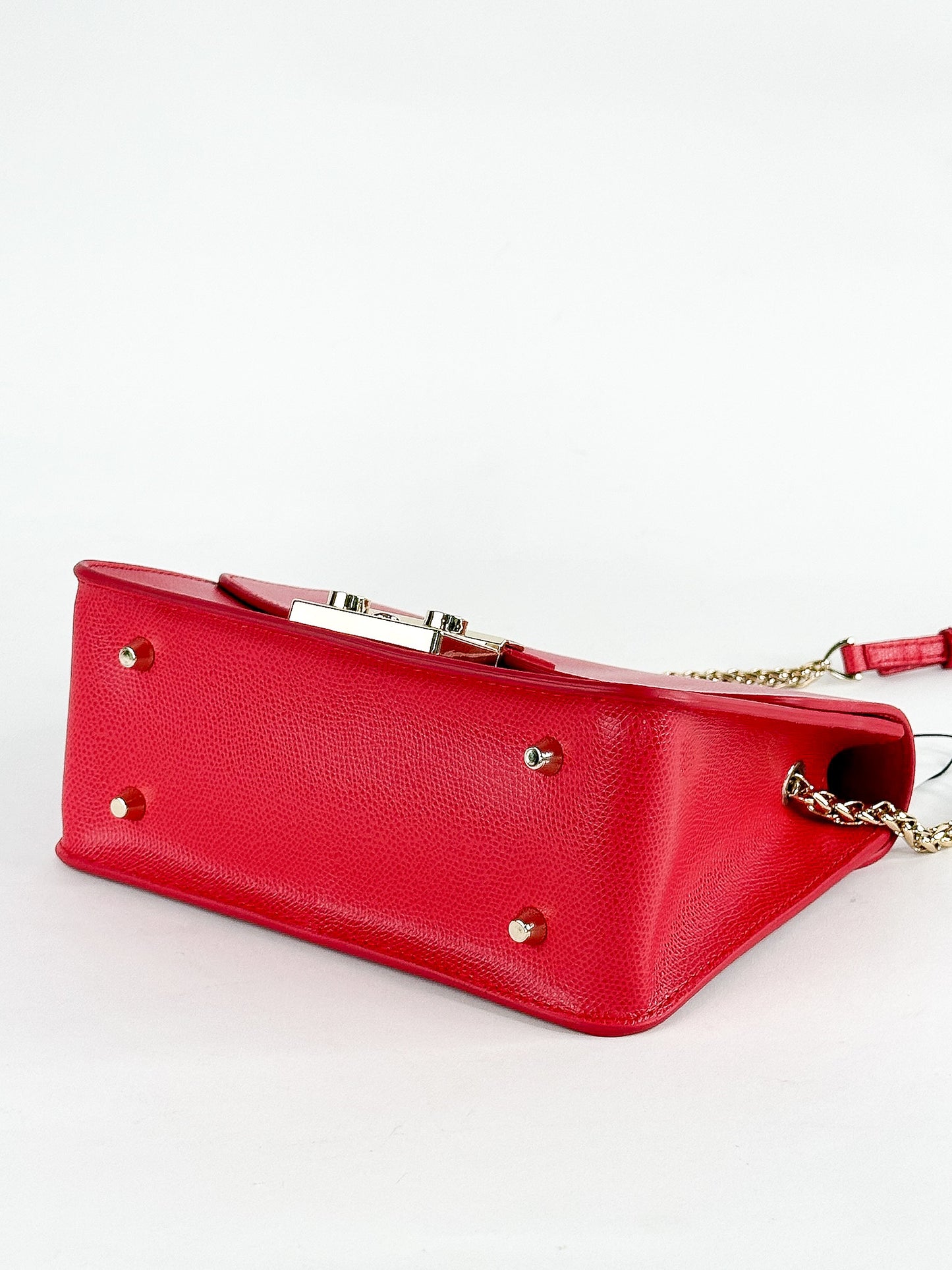 Furla Metropolis Crossbody Bag Small in Red