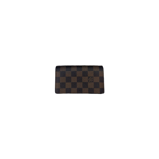 Louis Vuitton Damier Ebene Tri-fold Zip Wallet