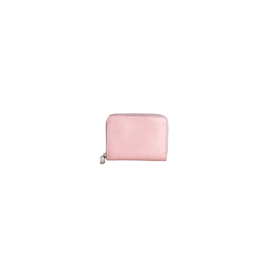 Louis Vuitton Rose Nacre Epi Leather Zippy Compact Wallet
