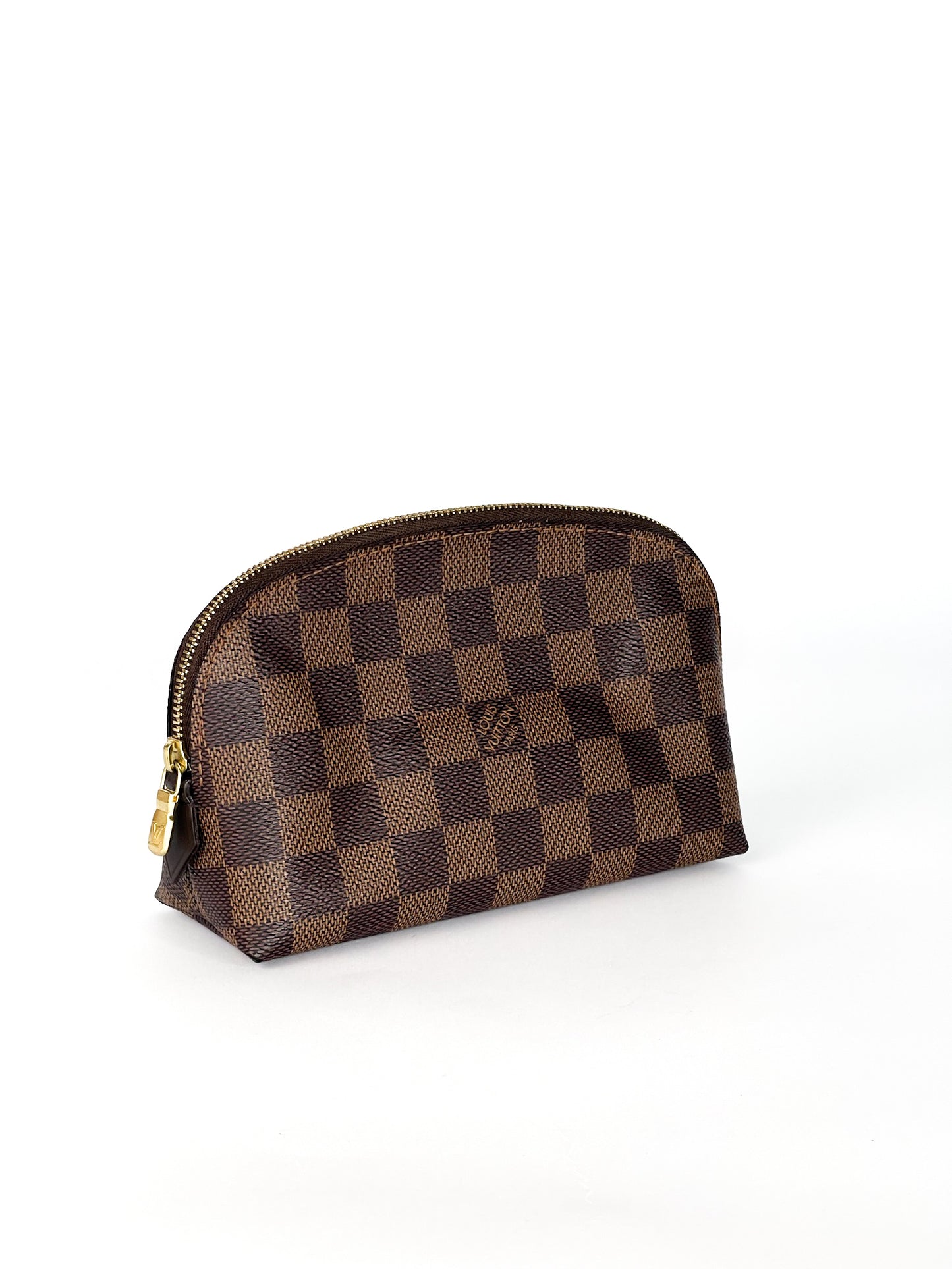 Louis Vuitton Cosmetic Pouch PM Damier Ebene Canvas