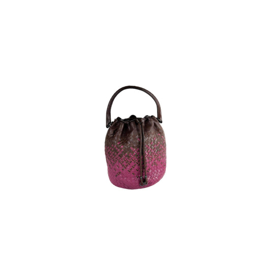 Bottega Veneta Intrecciato Nappa Leather Drawstring Medium Bucket Bag