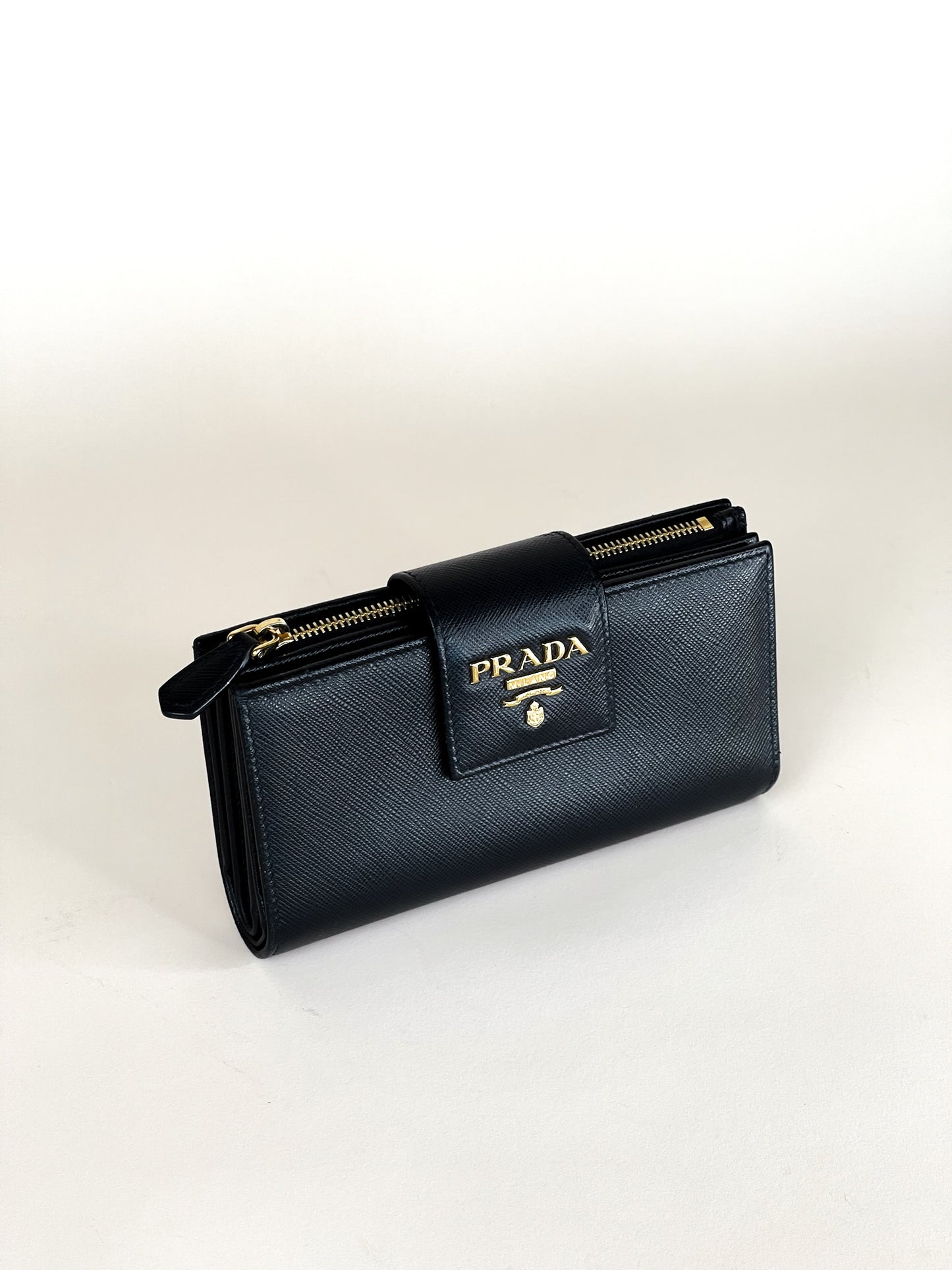 Prada Saffiano Leather Medium Wallet