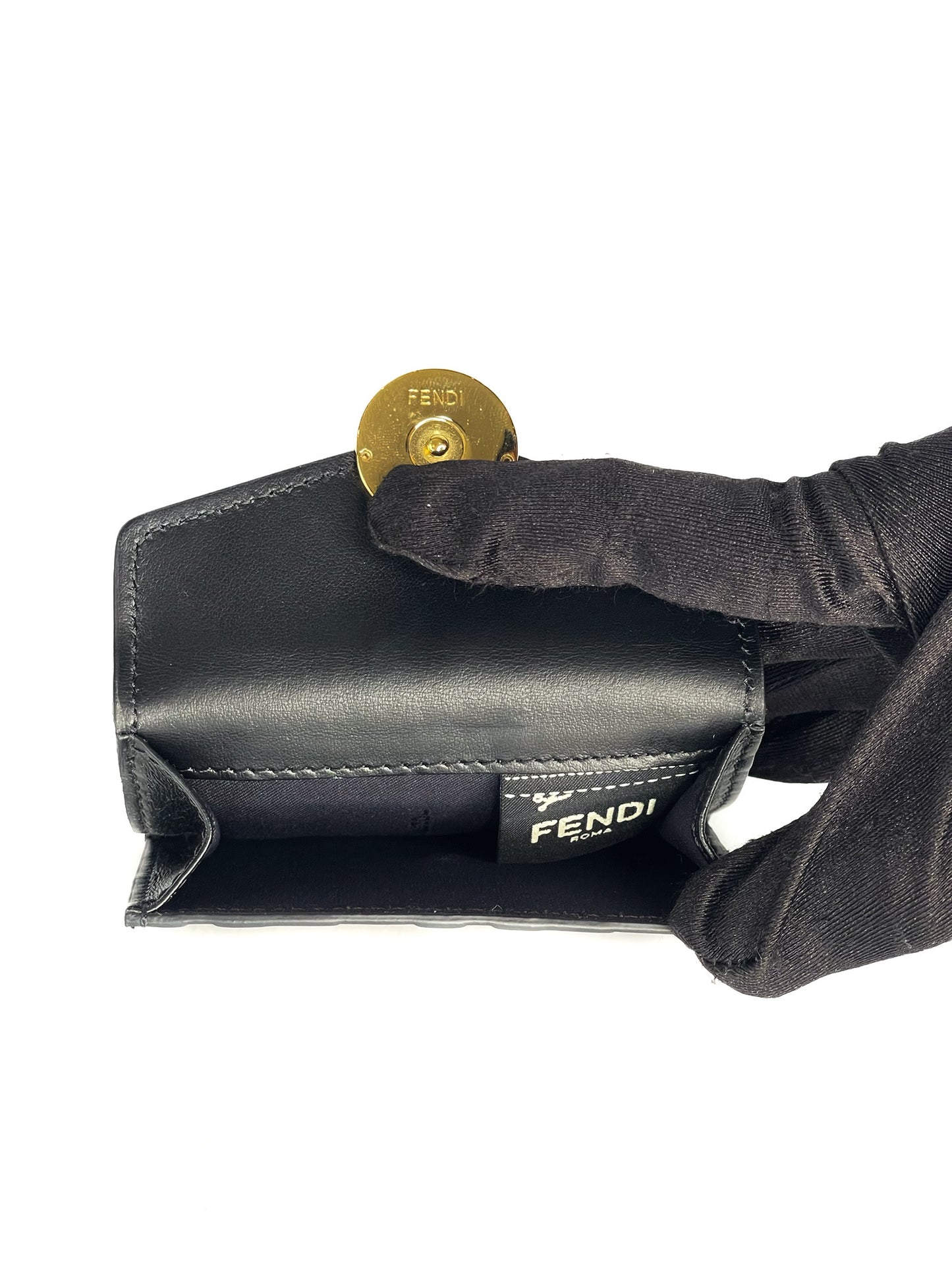 Fendi Tri-fold Micro Wallet
