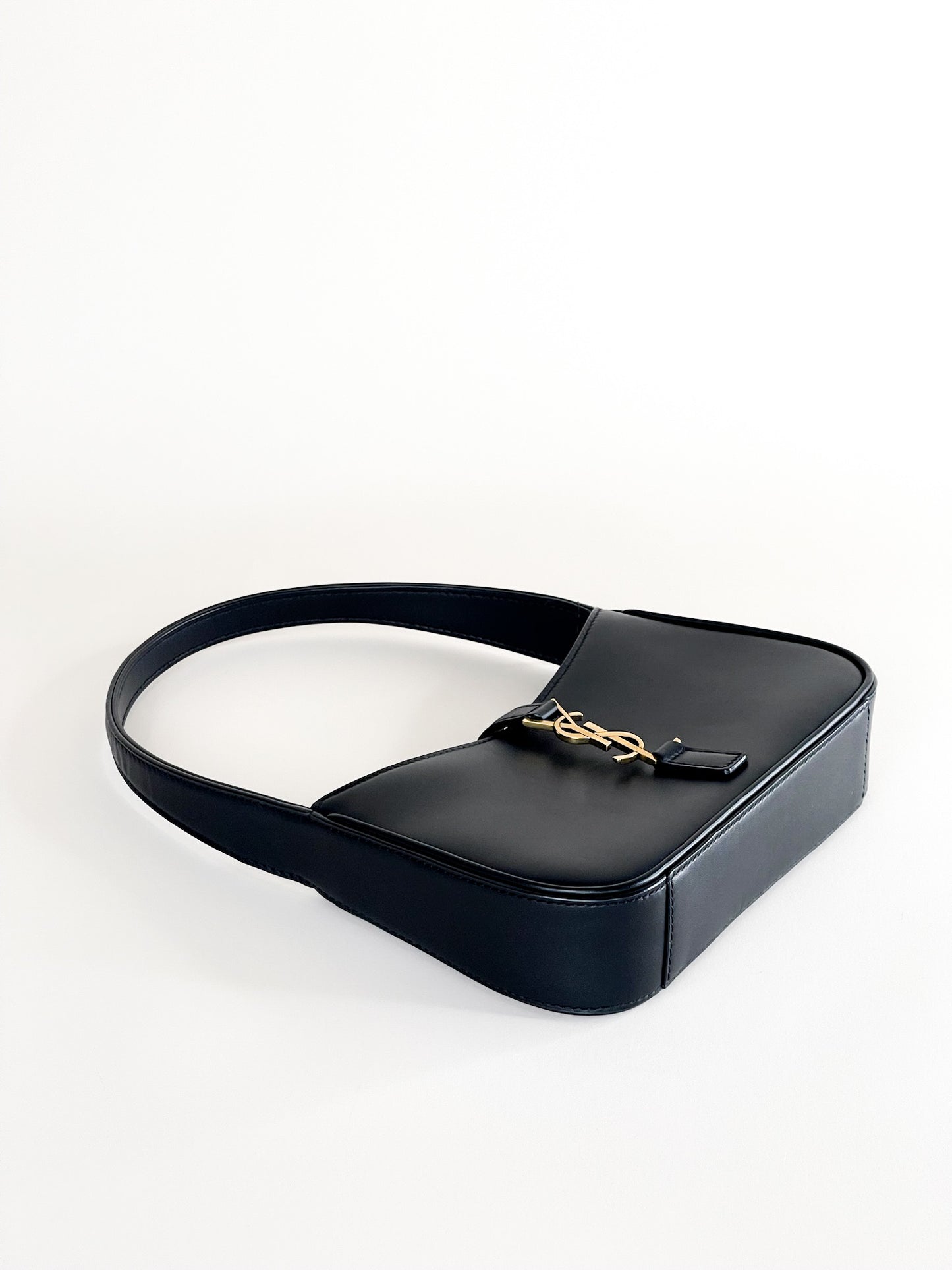 Saint Laurent Le 5 a 7 Hobo Leather Mini