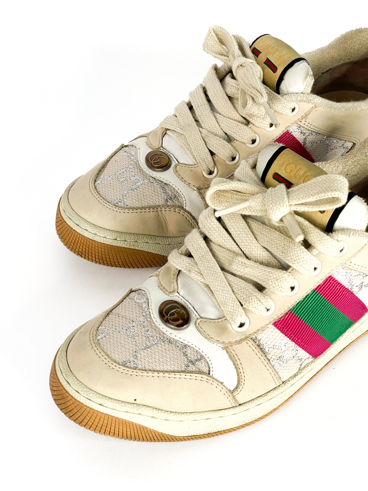 Gucci Screener Sneakers Size 36 1/2