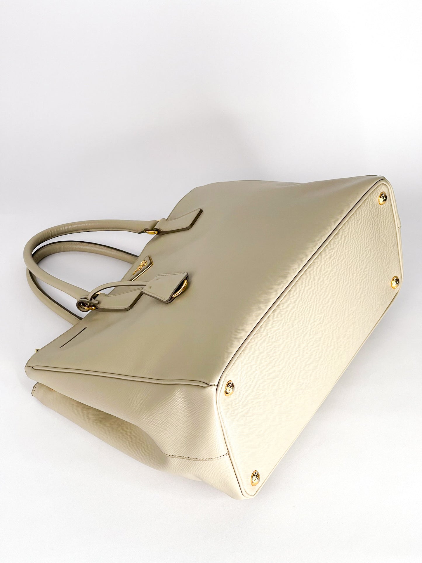 Prada Galleria Saffiano Leather Taupe