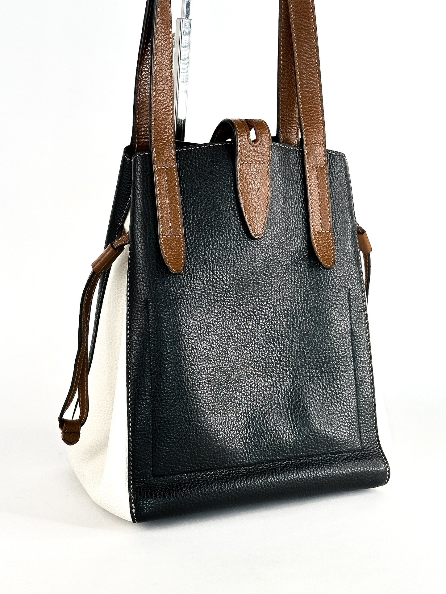 Furla Tote Pebbled Leather Color-block