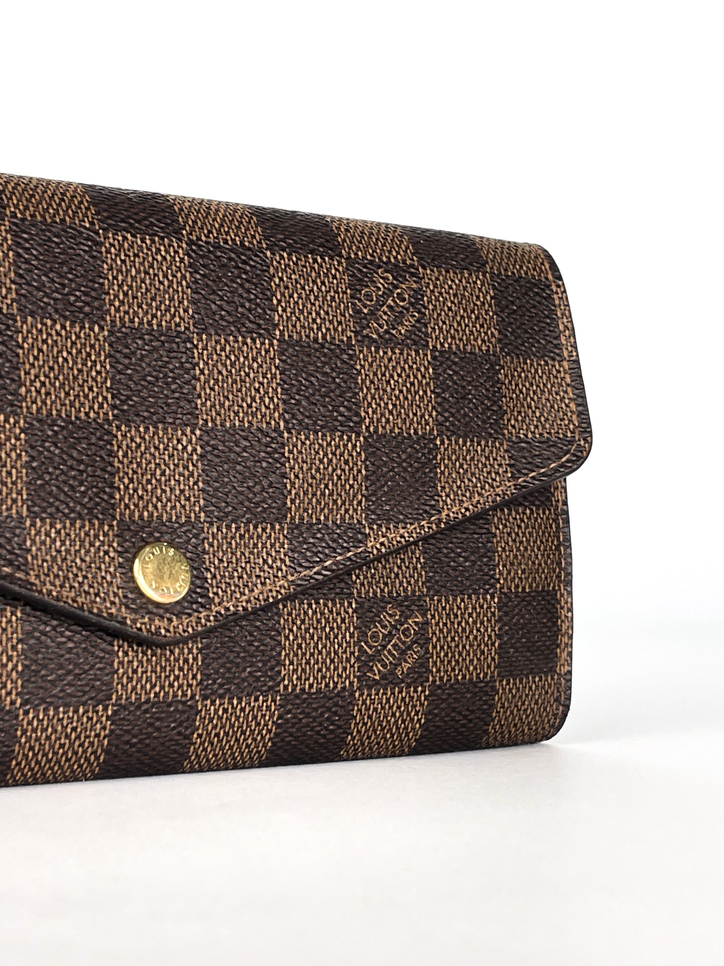 Louis Vuitton Damier Portefeuille Sarah Long Wallet