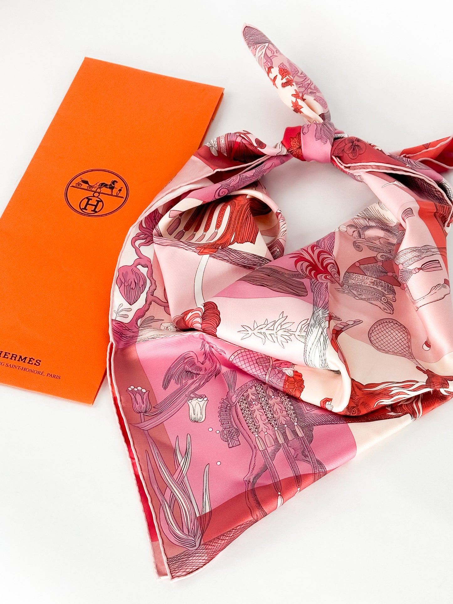 Hermes Pink Della Cavalleria Favolosa
Silk Scarf