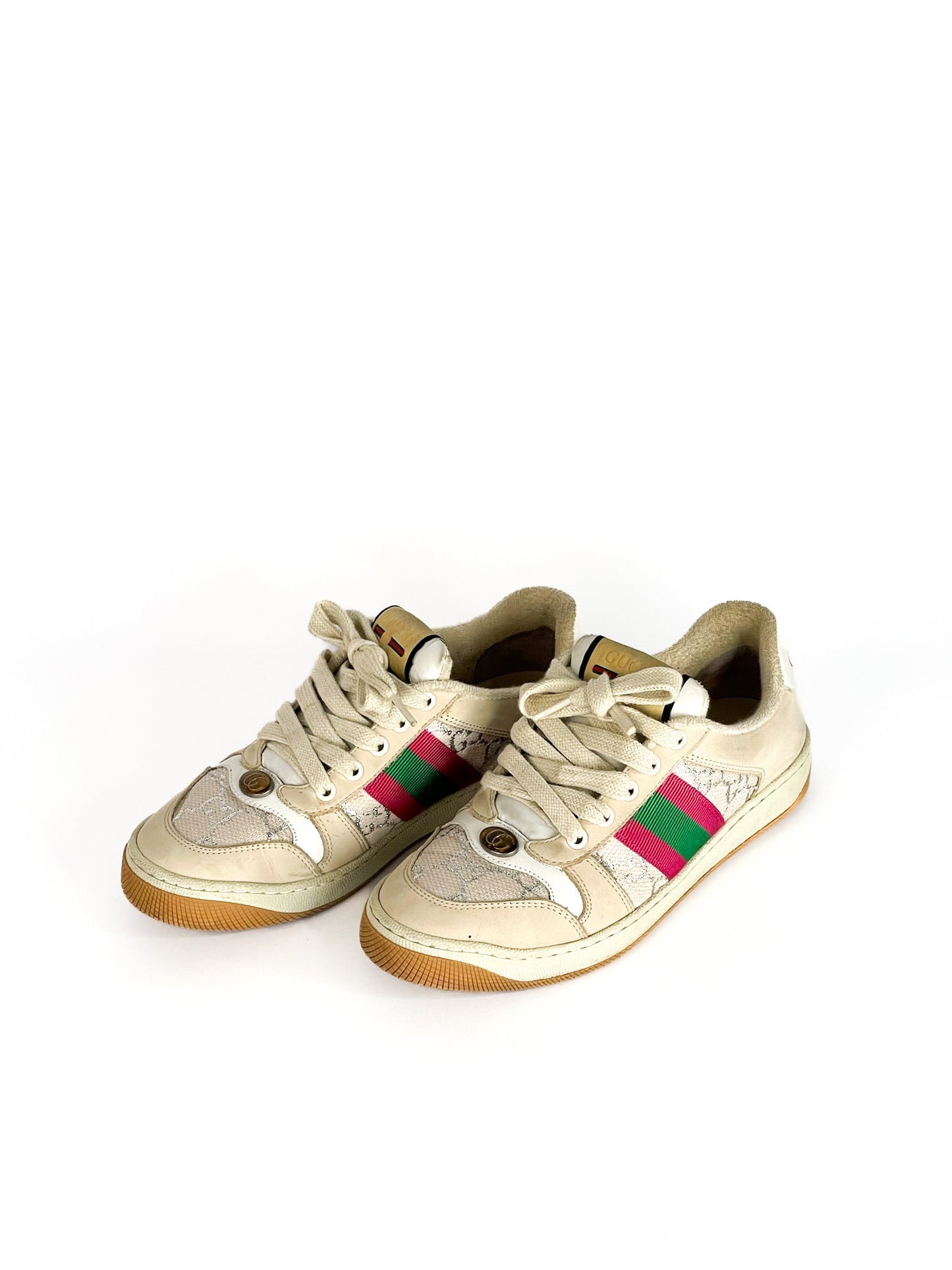 Gucci Screener Sneakers Size 36 1/2