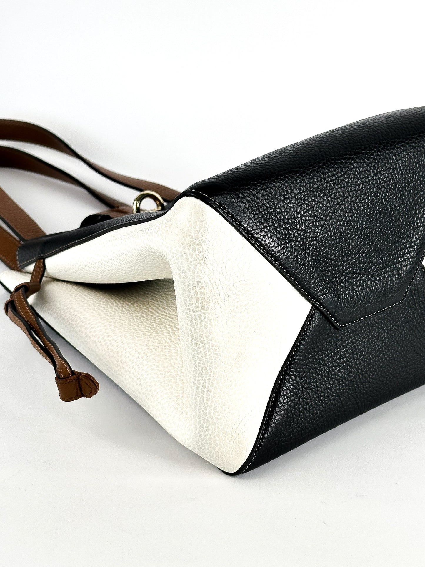 Furla Tote Pebbled Leather Color-block