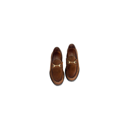 Gucci Horsebit Suede Loafers Vintage Size 7 1/2