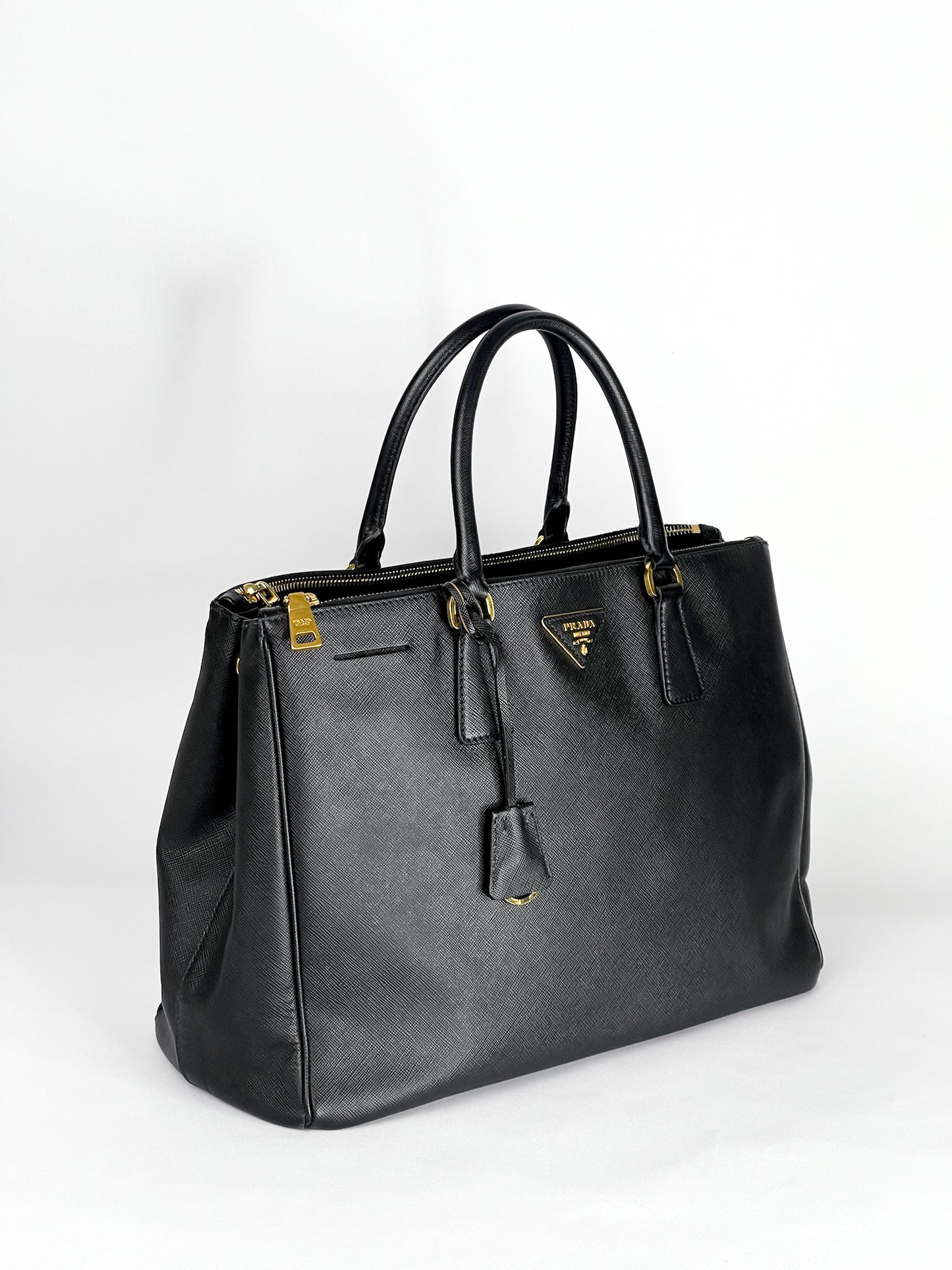 Prada Galleria Saffiano Leather Black