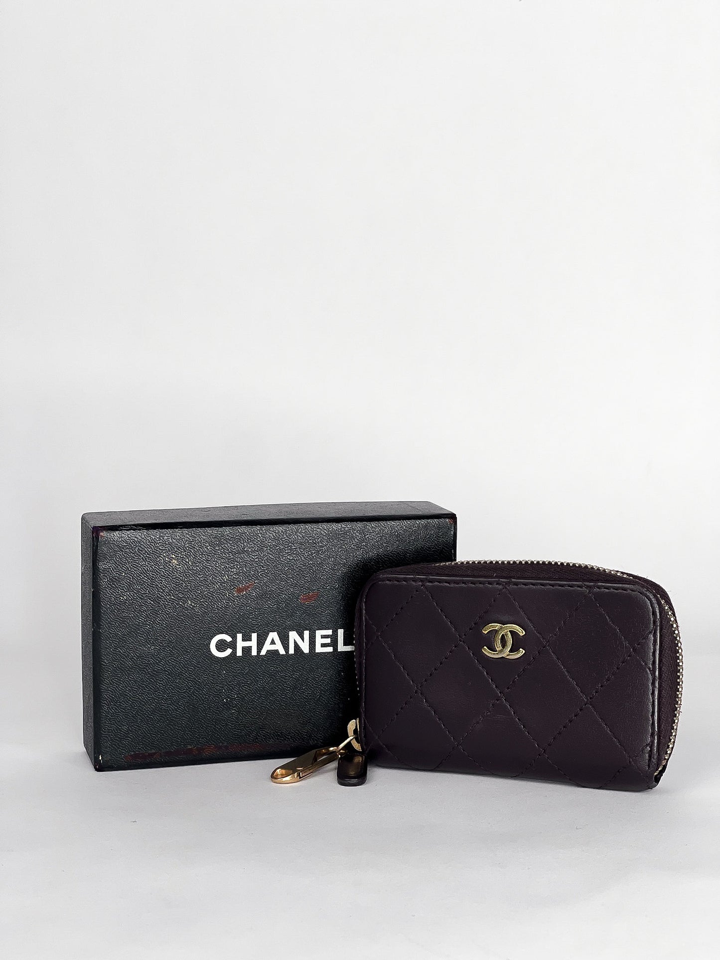 Chanel Zip Coin Purse / Card Holder
