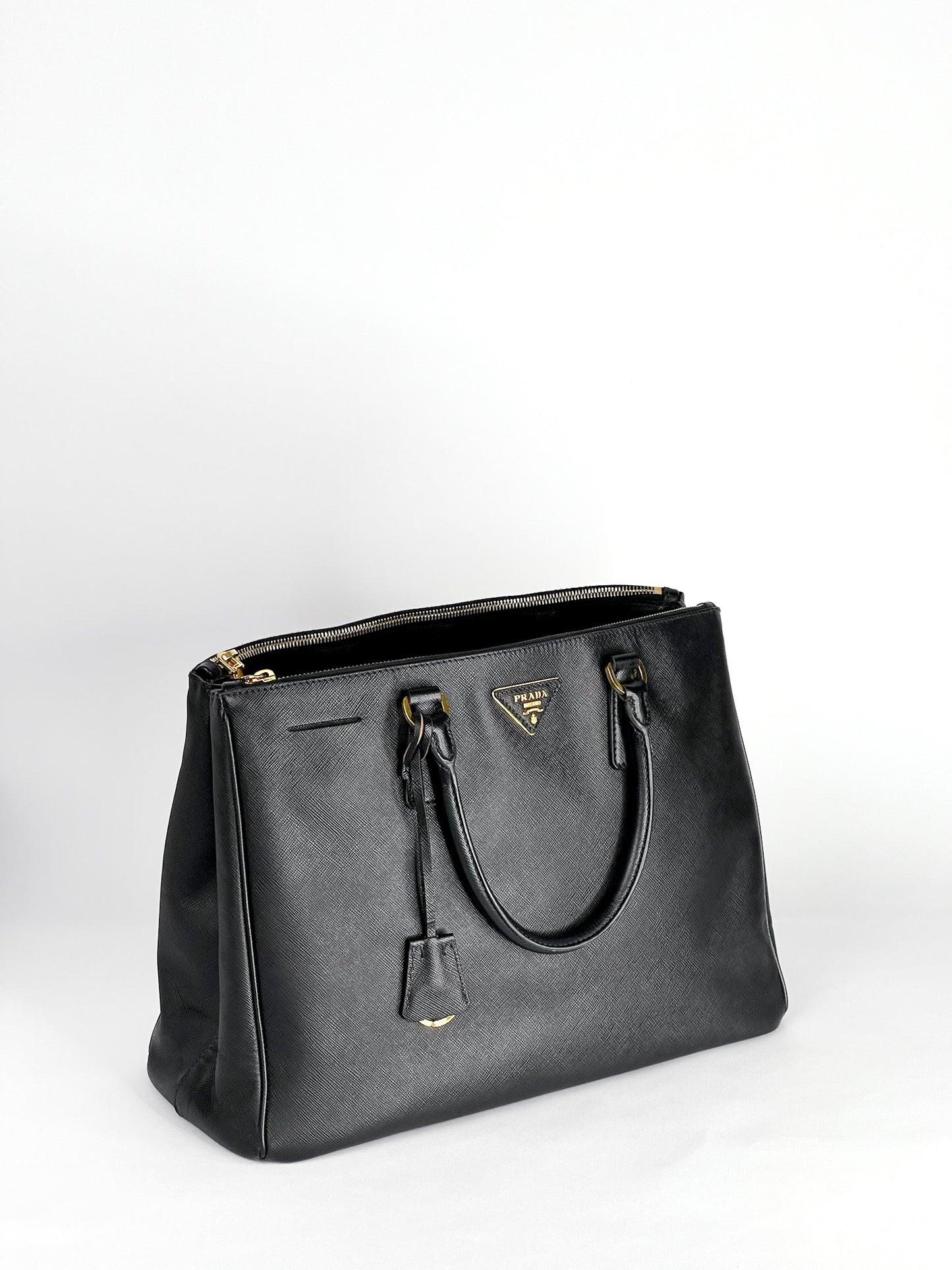 Prada Galleria Saffiano Leather Black