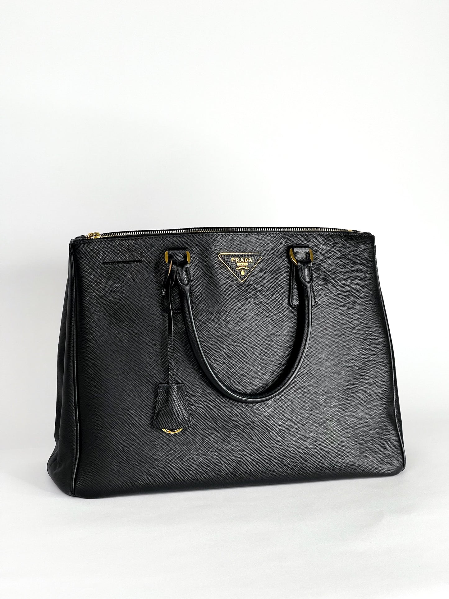 Prada Galleria Saffiano Leather Black