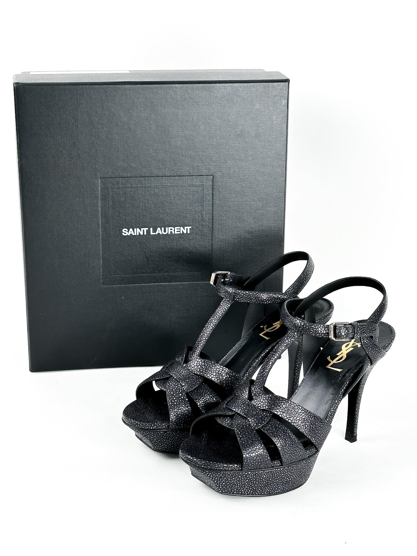 YSL Saint Laurent Tribute Platform Heels Size 36