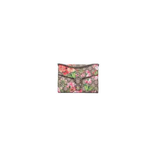 Gucci Multicolor GG Supreme Canvas and Leather Blooms Dionysus Wallet On Chain
Limited Edition