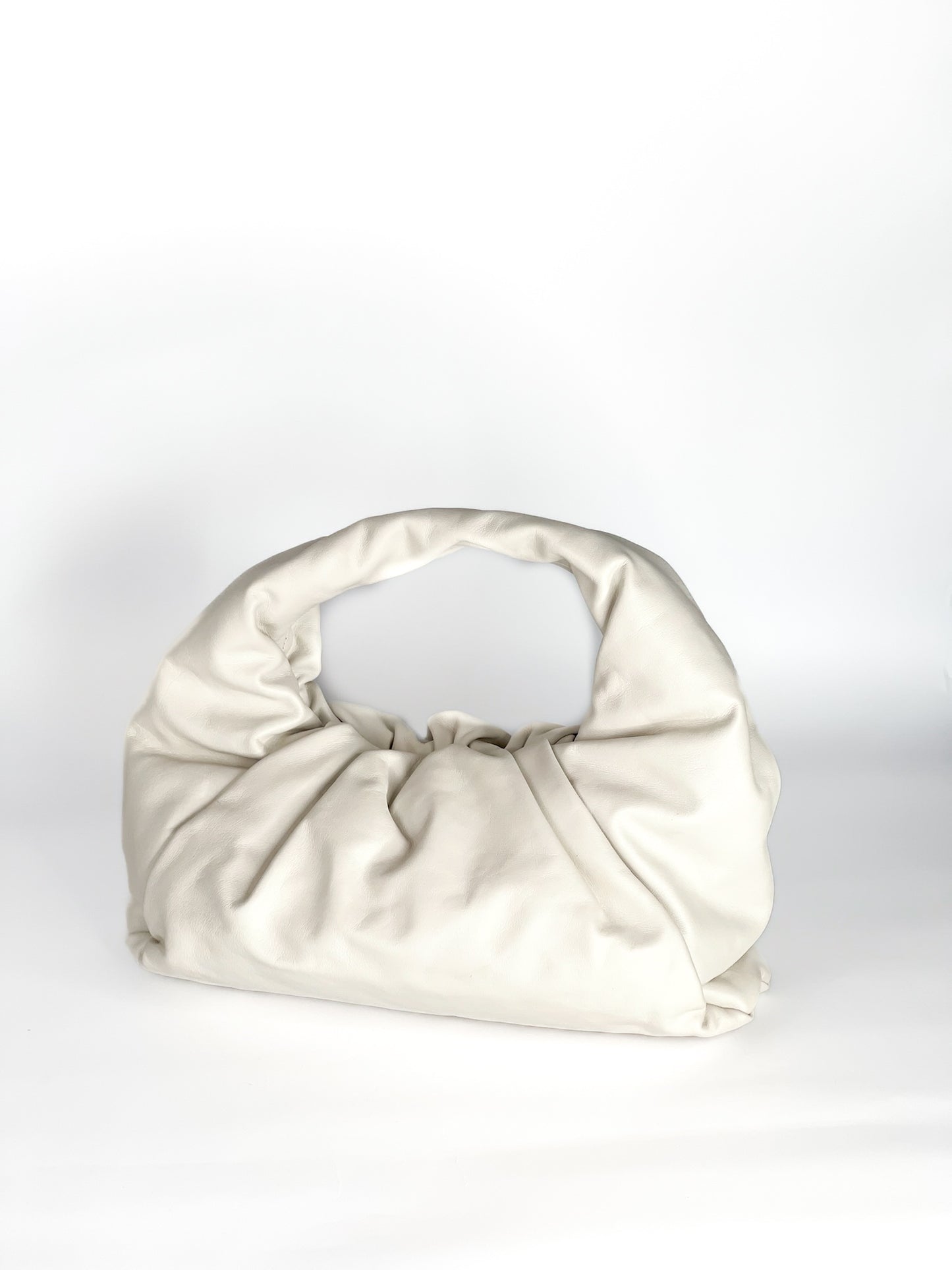 Bottega Veneta Smooth Butter Calfskin Small The Shoulder Pouch Plaster